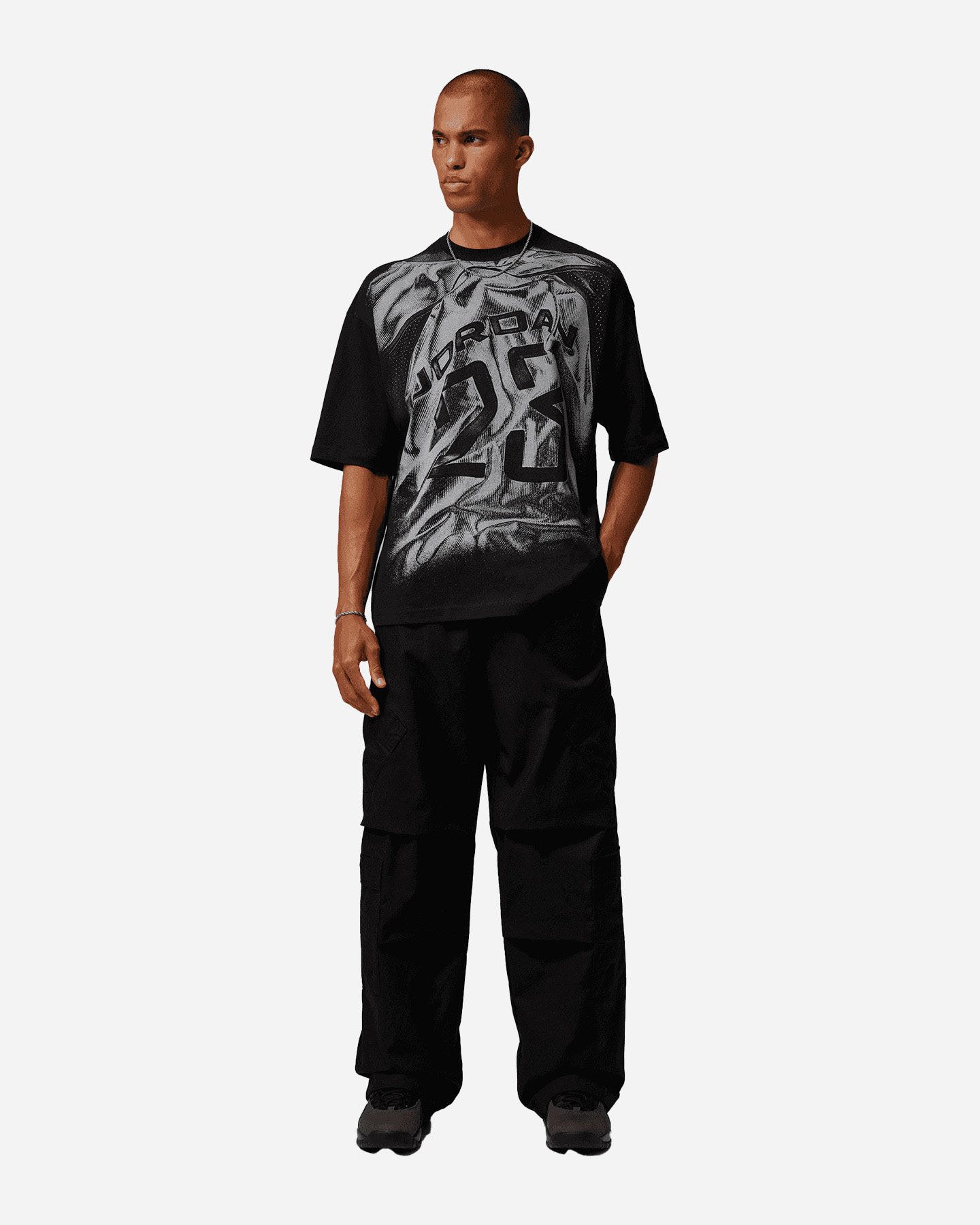 Maglia basket NIKE JORDAN 23 M - Nero - 2 | Cisalfa Sport