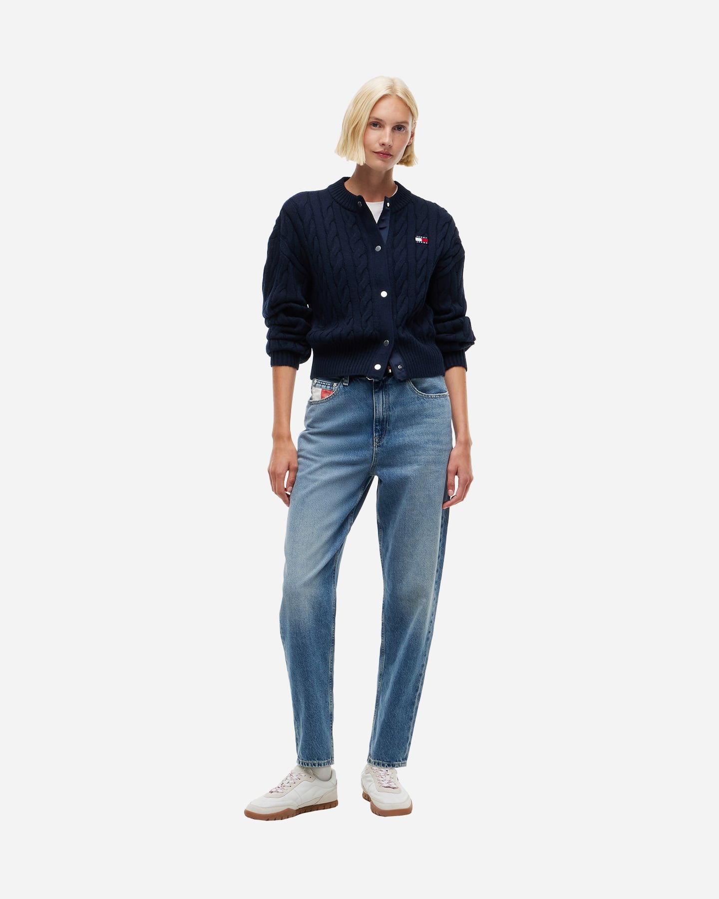 Jeans TOMMY HILFIGER 90'S MOM L32 W - Denim - 3 | Cisalfa Sport