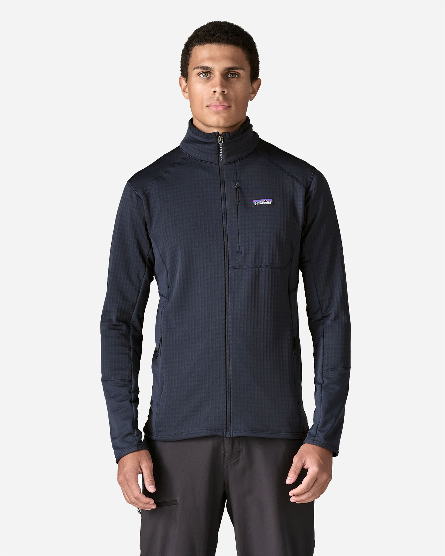 Giacca outdoor PATAGONIA R1 M - Blu - 1 | Cisalfa Sport