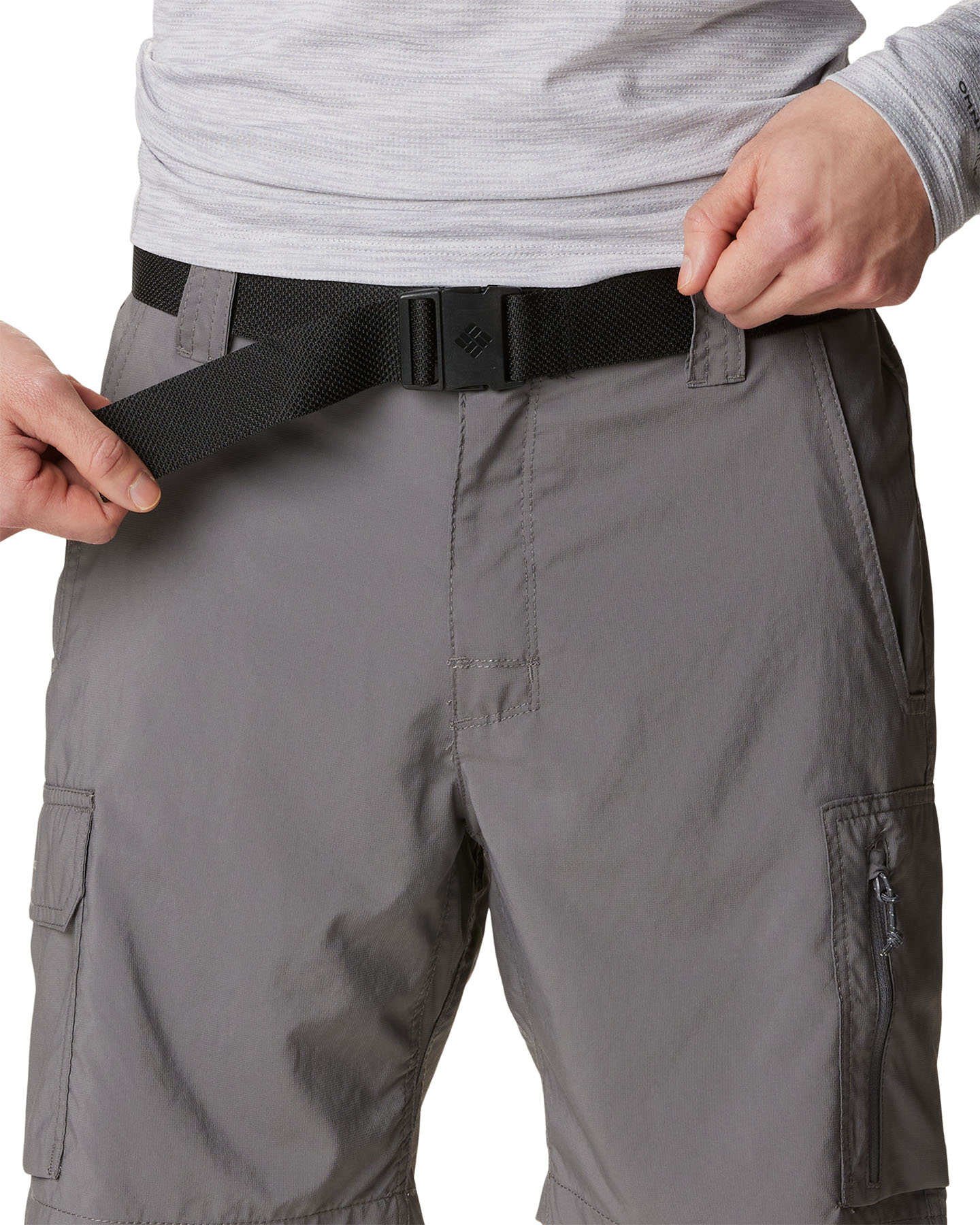Pantaloncini COLUMBIA SILVER RIDGE M - Grigio - 3 | Cisalfa Sport