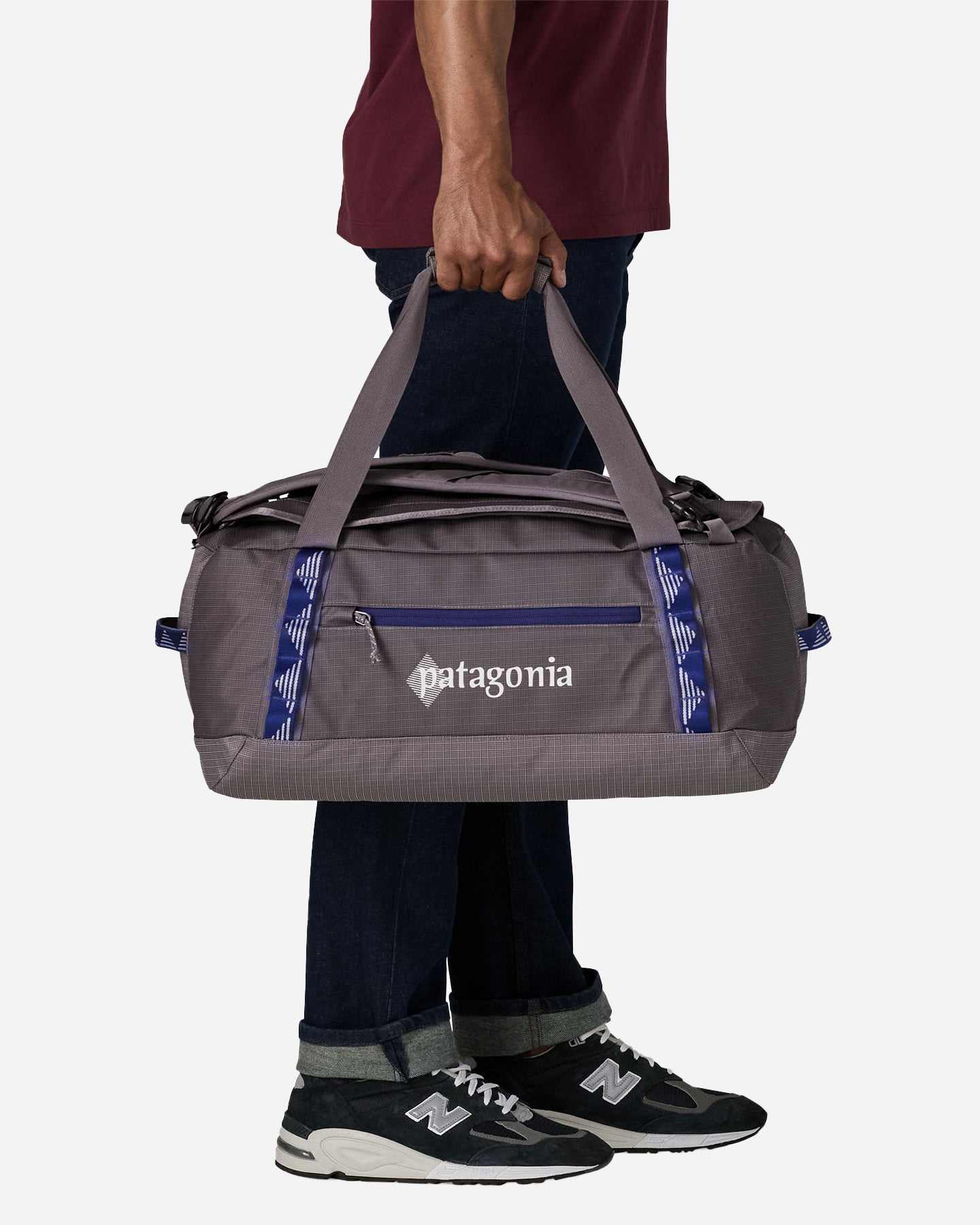 Zaino travel PATAGONIA BLACK HOLE DUFFEL 40L - Grigio - 4 | Cisalfa Sport