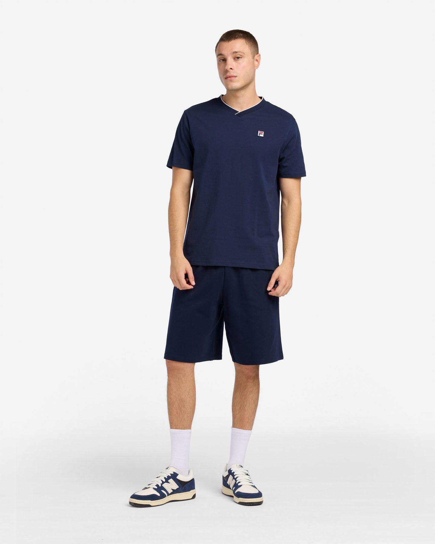 T-shirt FILA CLASSIC DYNAMISM M - Blu Navy - 4 | Cisalfa Sport