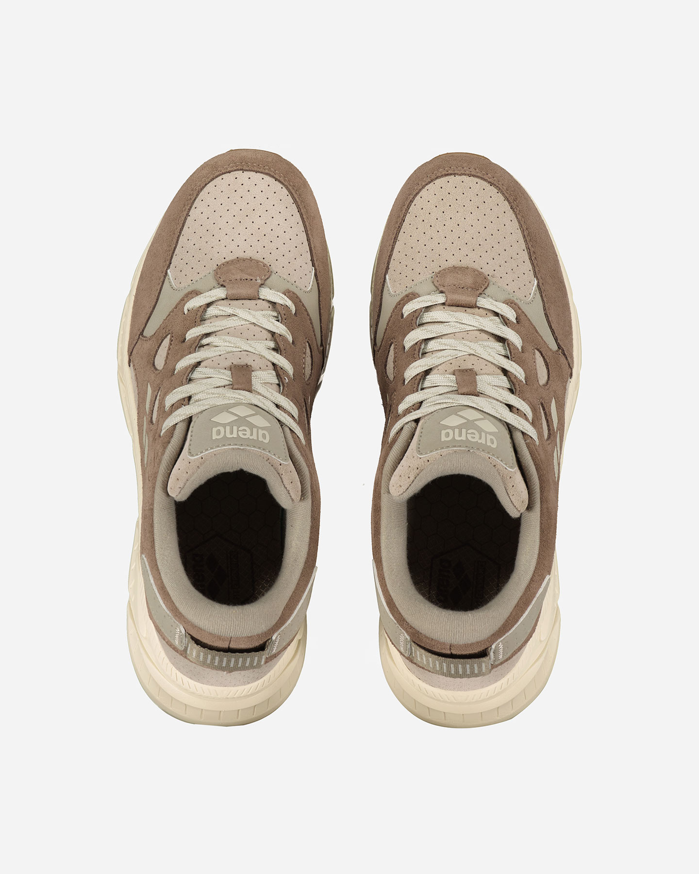 Scarpe sneakers ARENA DC9 SUEDE M - Marrone - 4 | Cisalfa Sport