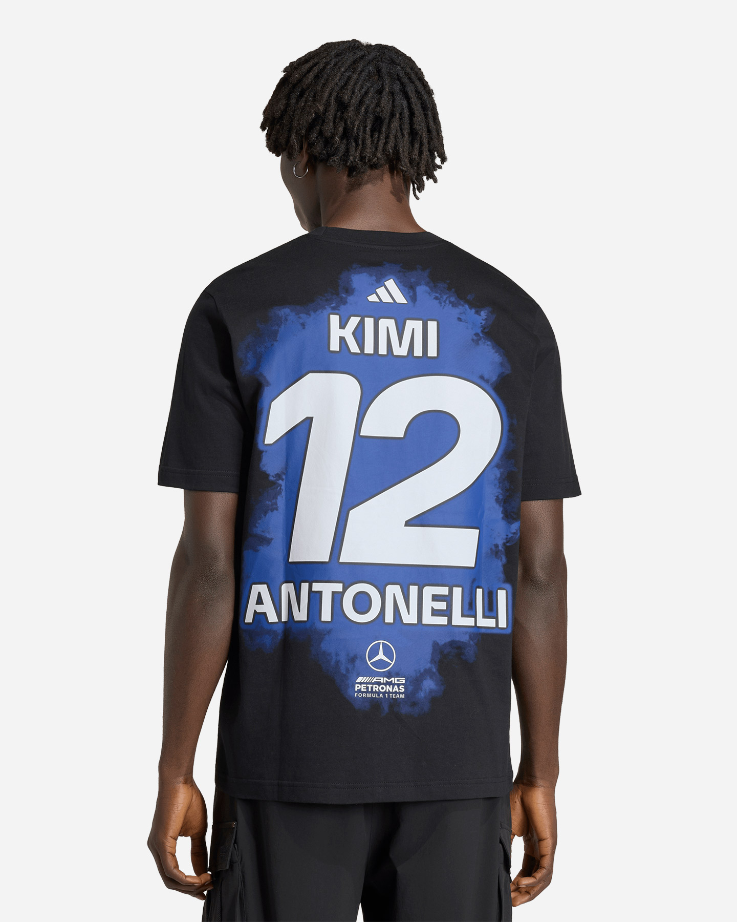 T-shirt ADIDAS MERCEDES KIMI ANTONELLI M - Nero - 2 | Cisalfa Sport