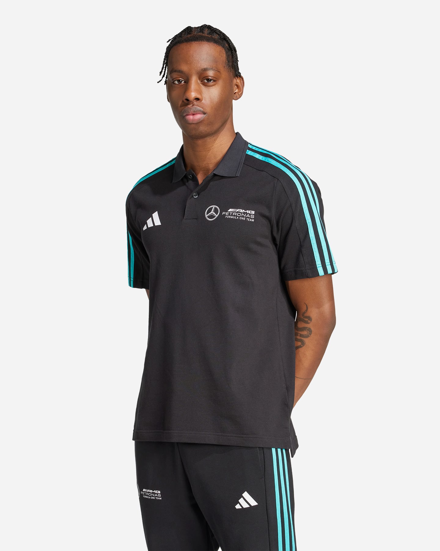 Polo ADIDAS MERCEDES DNA M - Nero - 1 | Cisalfa Sport