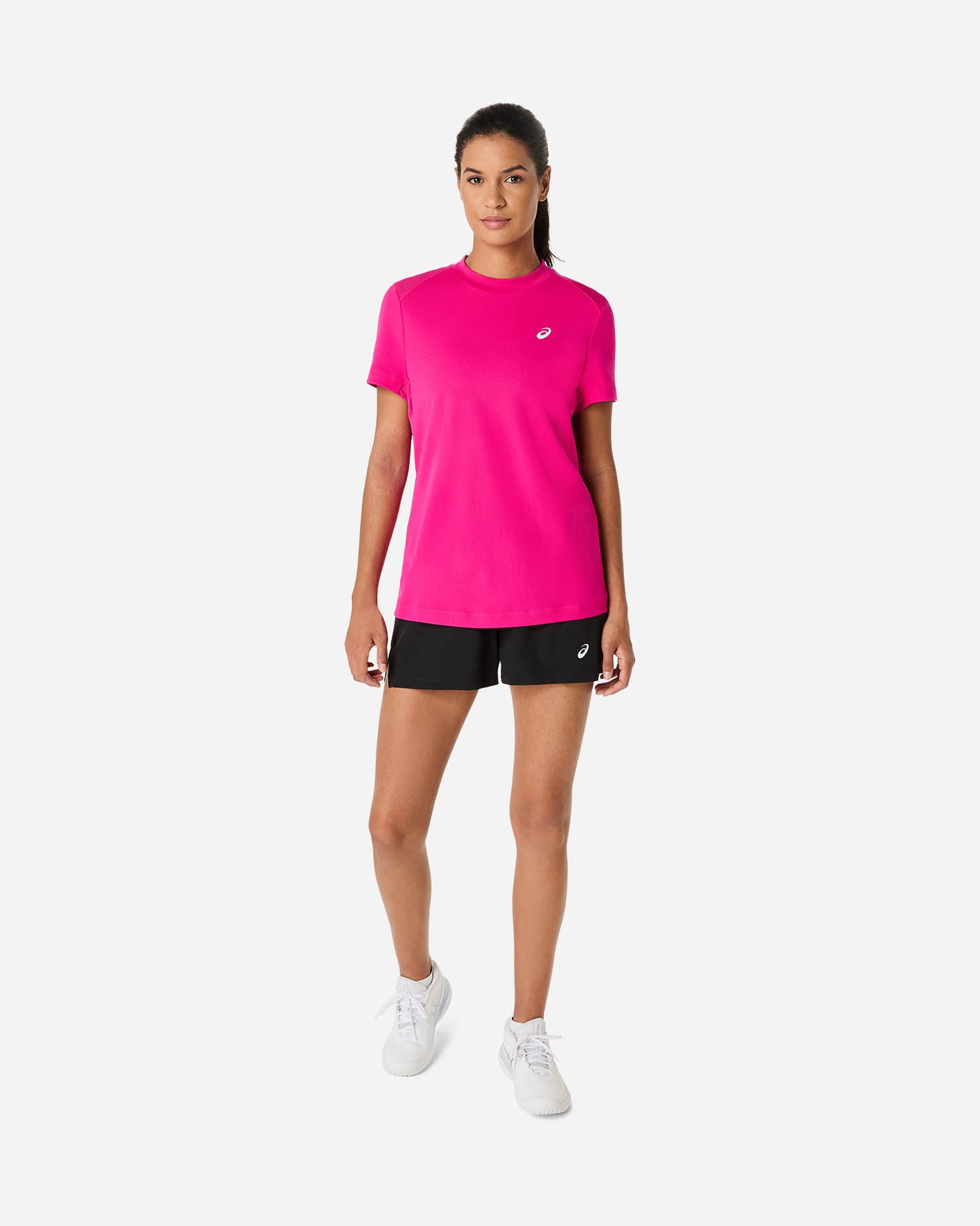 T-shirt tennis ASICS COURT W - Rosa - 3 | Cisalfa Sport