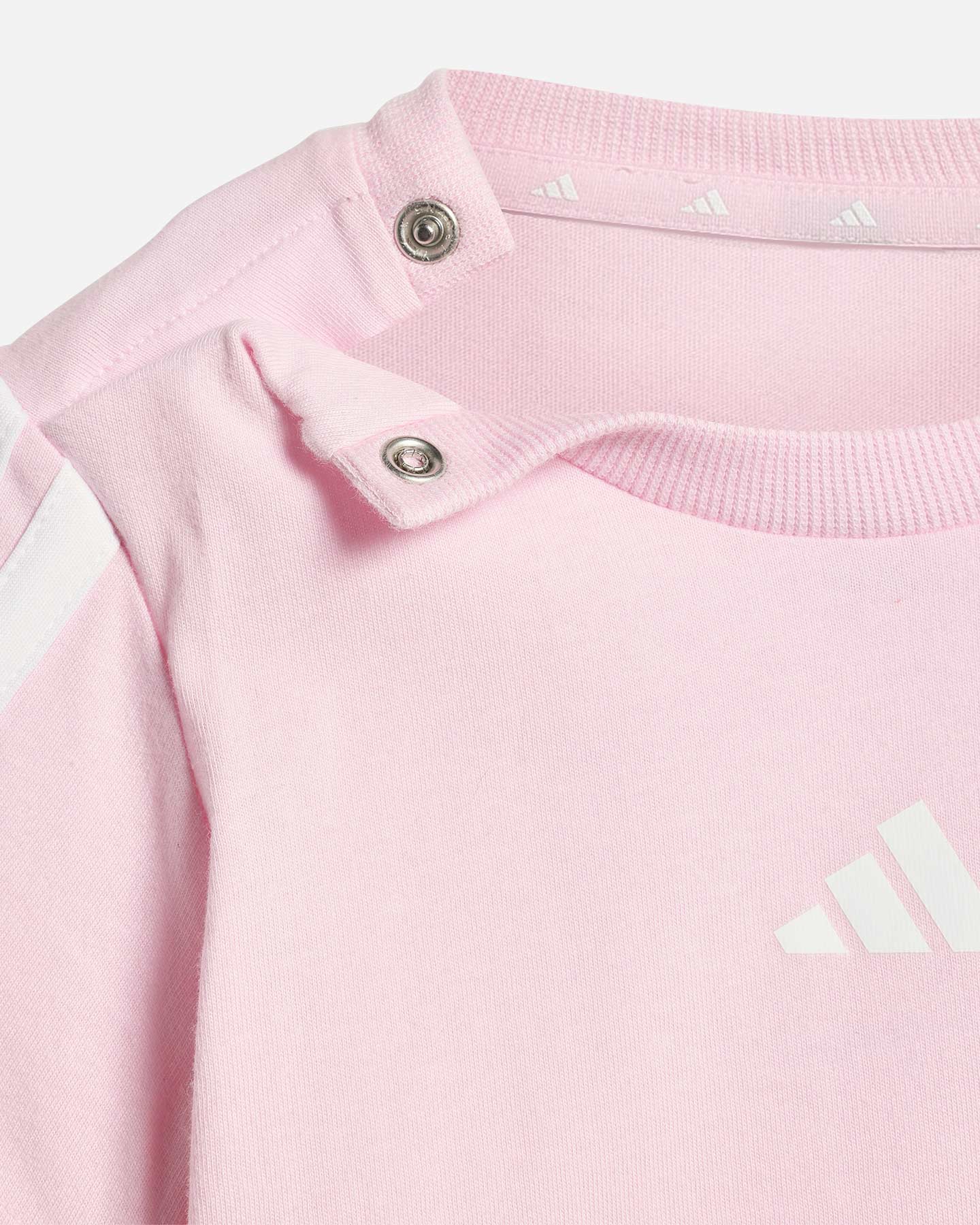 Completo ADIDAS SET ESSENTIALS INF JR - Rosa - 3 | Cisalfa Sport
