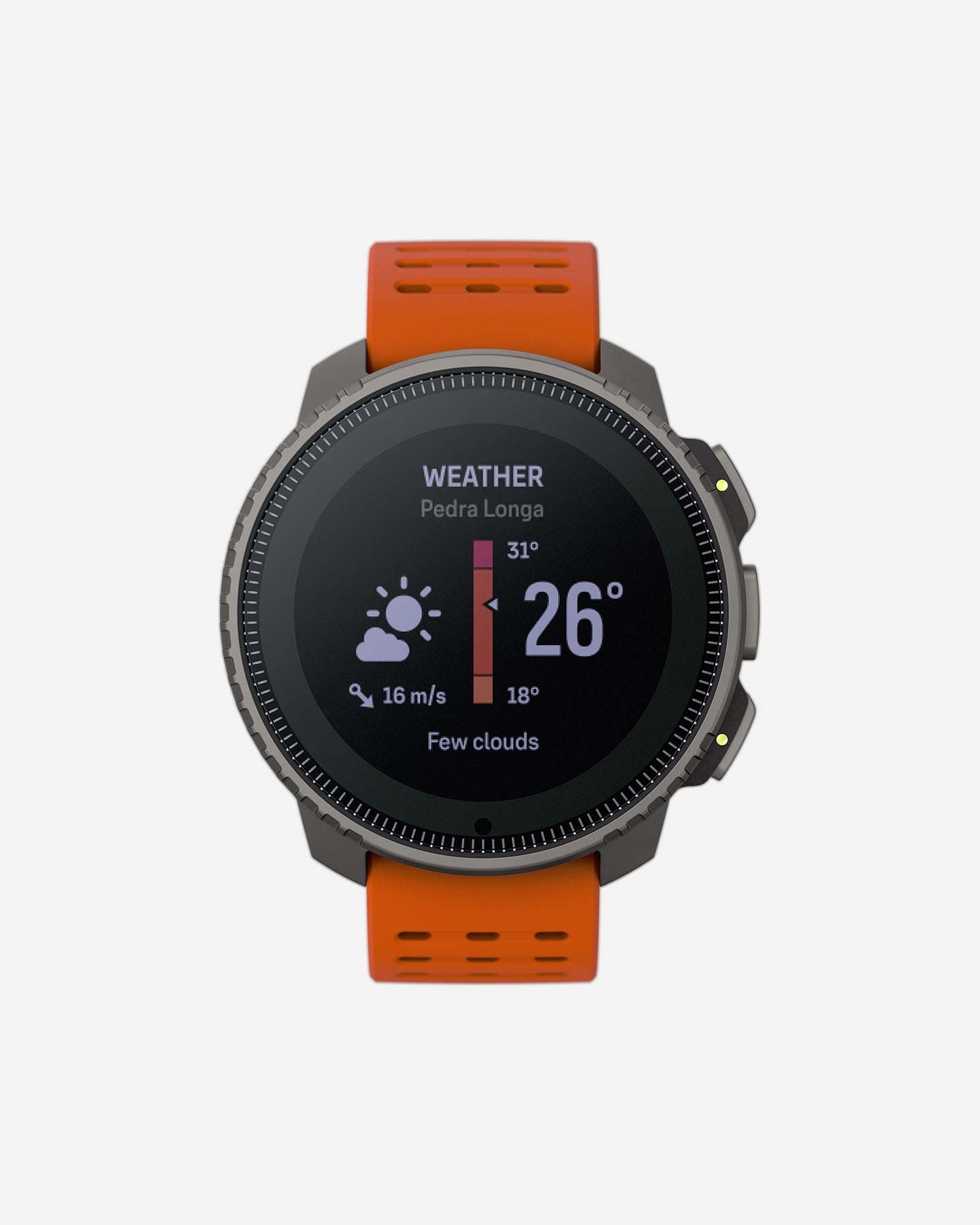 Orologio multifunzione SUUNTO VERTICAL TITANIUM SOLAR  - Arancione - 3 | Cisalfa Sport