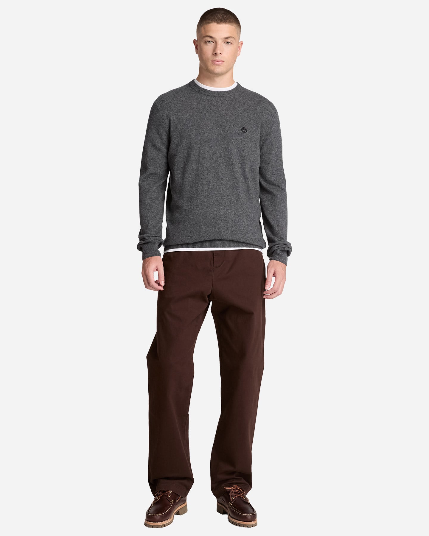 Maglione TIMBERLAND BASIC M - Grigio - 3 | Cisalfa Sport