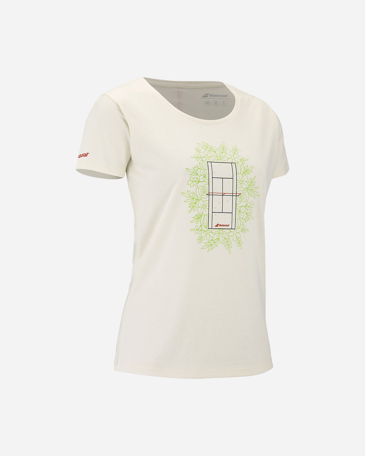 T-shirt tennis BABOLAT MESSAGE W - Color mix - 1 | Cisalfa Sport