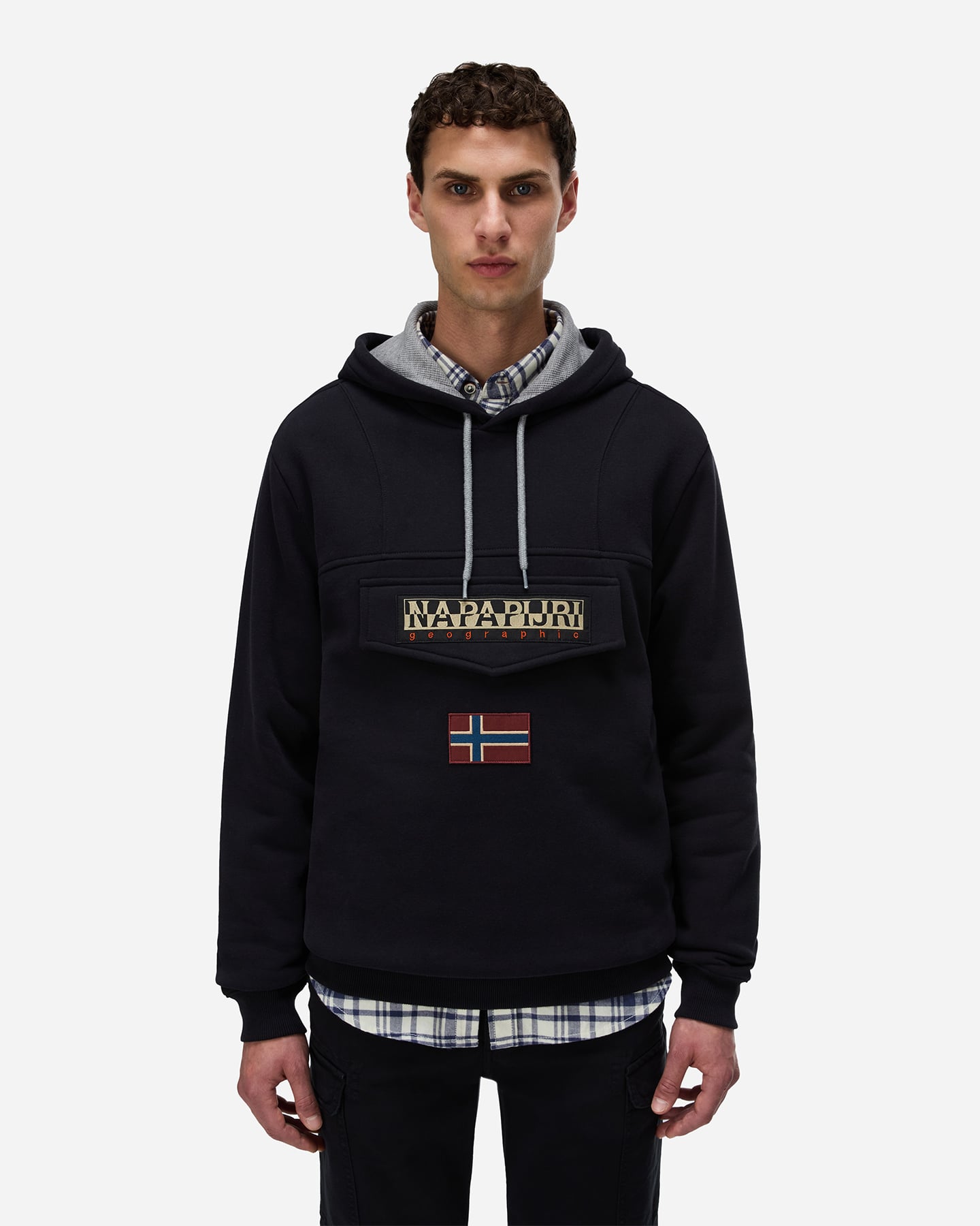 Felpa NAPAPIJRI BURGEE M - Nero - 2 | Cisalfa Sport