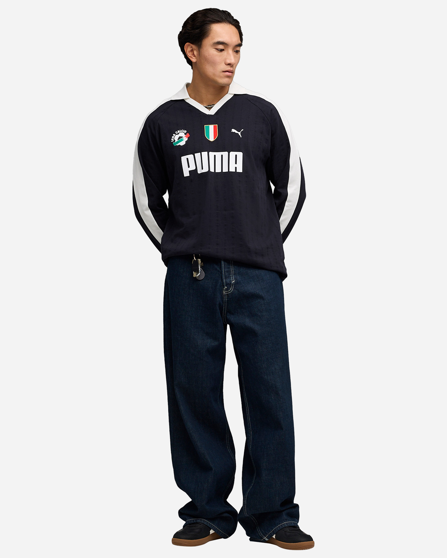 Maglia calcio PUMA LEGA CALCIO N 9 M - Blu Navy - 2 | Cisalfa Sport