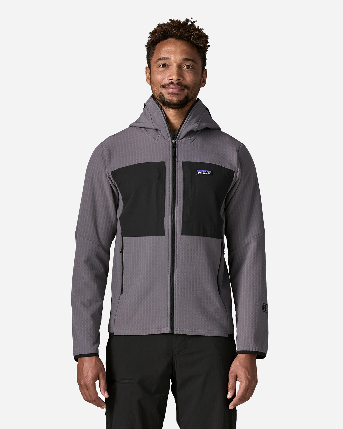 Pile PATAGONIA R2 TECHFACE M - Grigio - 1 | Cisalfa Sport