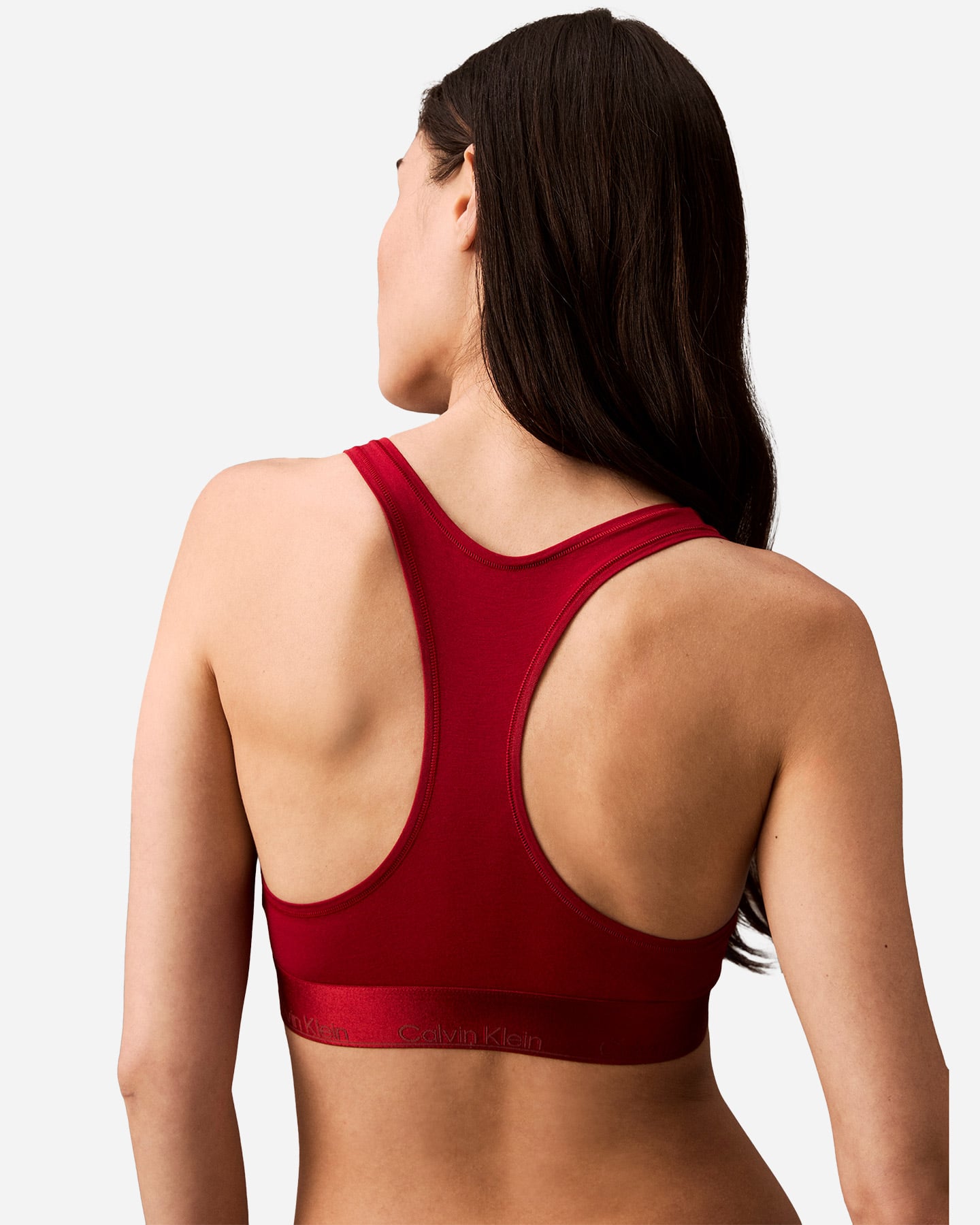 Reggiseno CALVIN KLEIN UNDERWEAR UNLINED BRALETTE W - Rosso - 2 | Cisalfa Sport