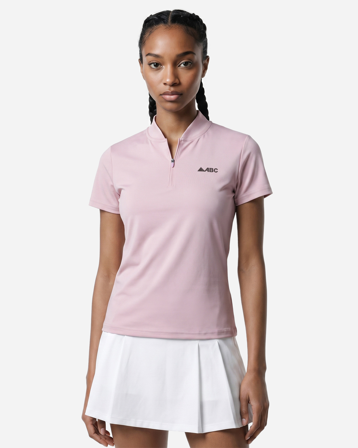 Polo tennis ABC ESSENTIAL W - Rosa - 2 | Cisalfa Sport