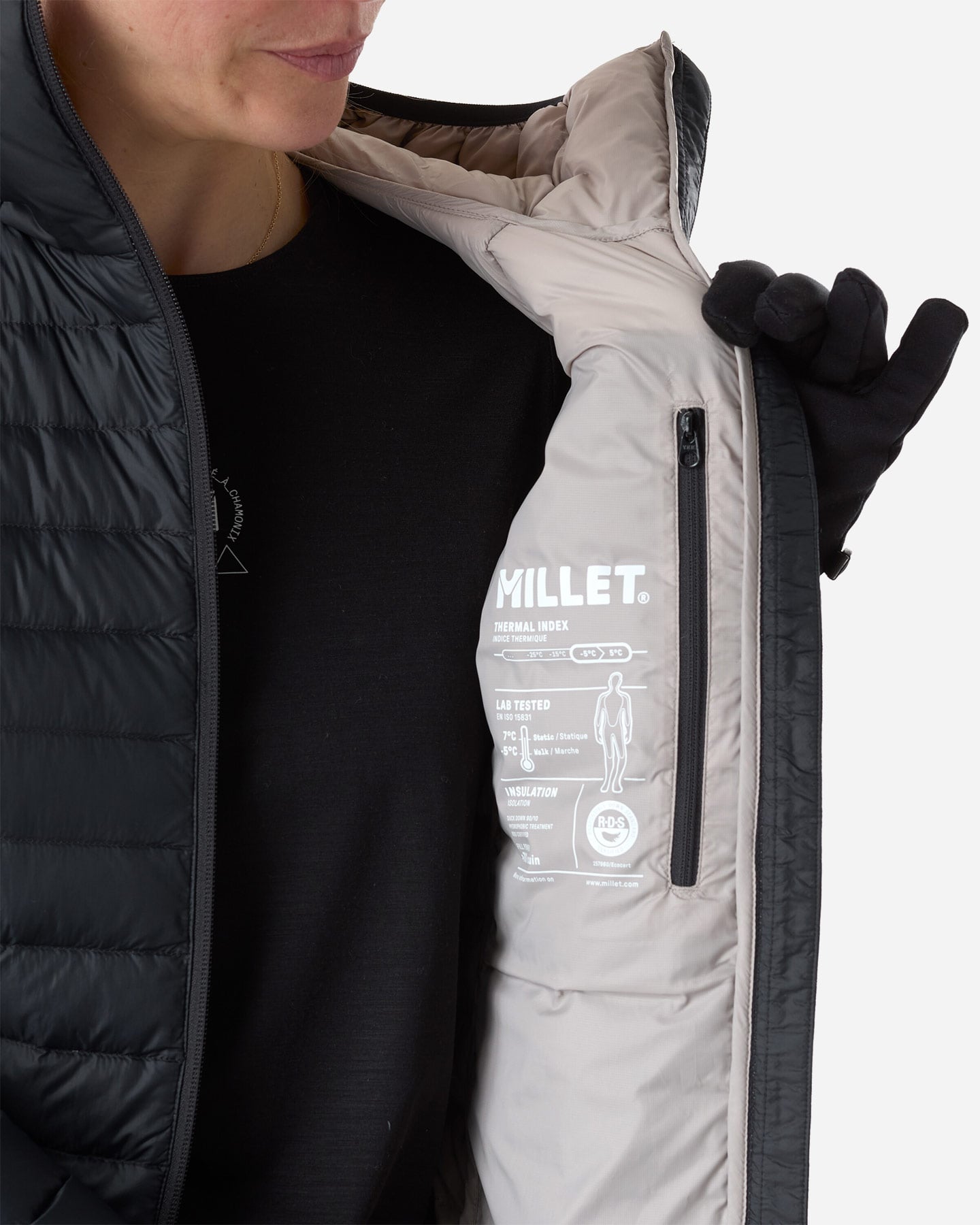 Piumino MILLET EVOLE LIGHT 700 W - Nero - 4 | Cisalfa Sport