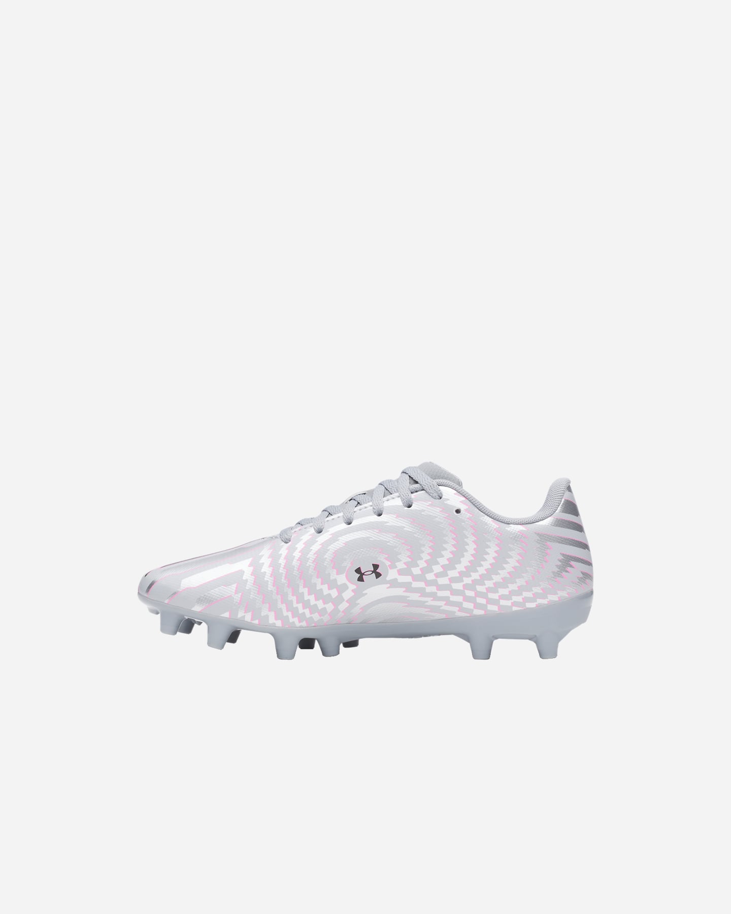 Scarpe calcio UNDER ARMOUR SHADOW CLUB 4 FG JR - Argento - 4 | Cisalfa Sport