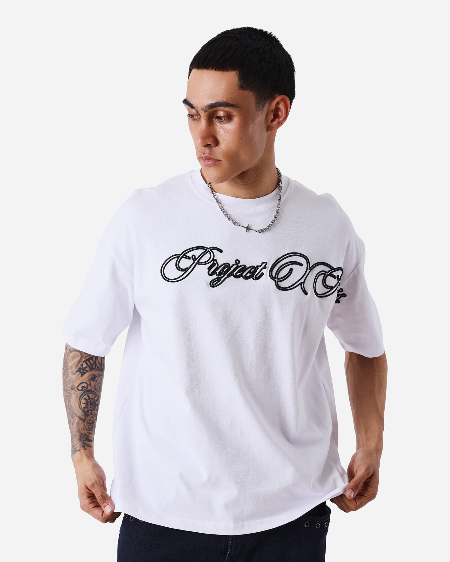 T-shirt PROJECT X PARIS CLASSIC M - Bianco - 2 | Cisalfa Sport