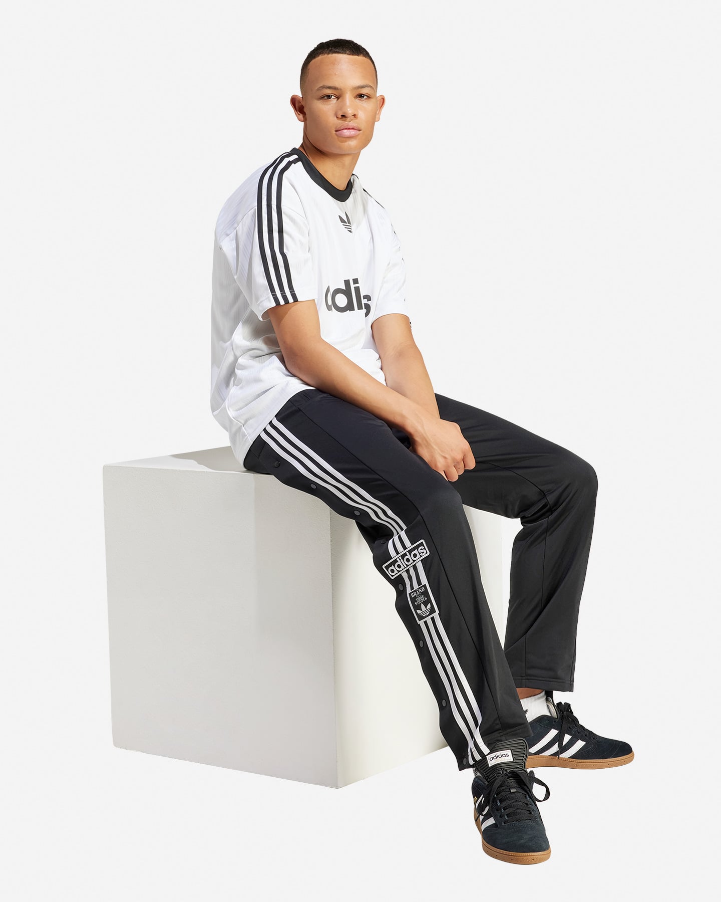 T-shirt ADIDAS ADICOLOR M - Bianco - 3 | Cisalfa Sport