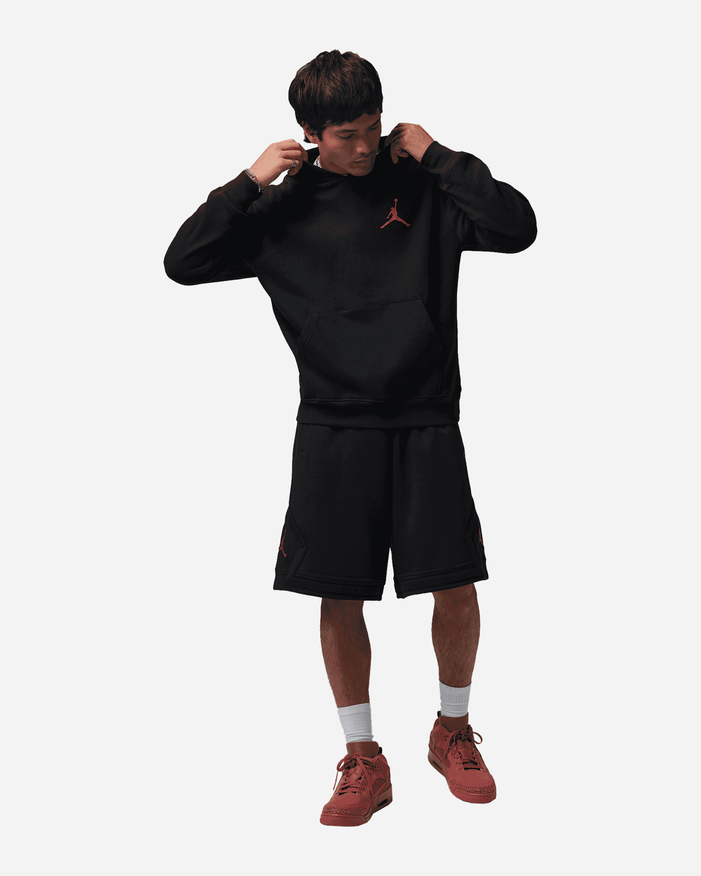 Felpa NIKE SMALL LOGO M - Nero - 2 | Cisalfa Sport