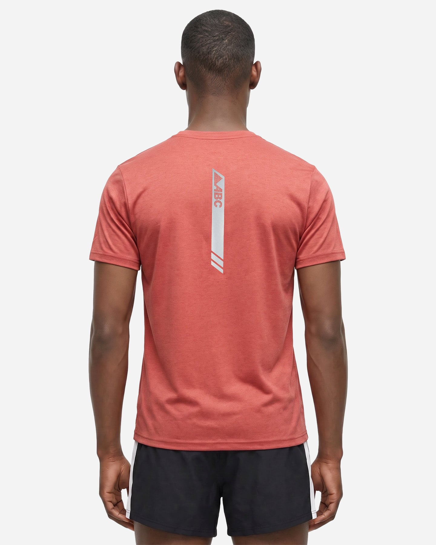 T-shirt running ABC RUNNING BASIC M - Arancione - 3 | Cisalfa Sport