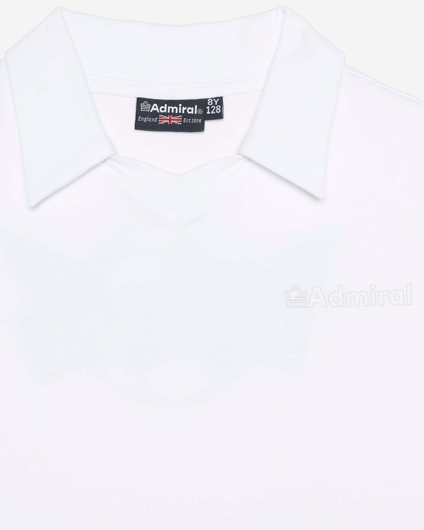 T-shirt ADMIRAL GOTHIC COLLEGE JR - Bianco - 2 | Cisalfa Sport