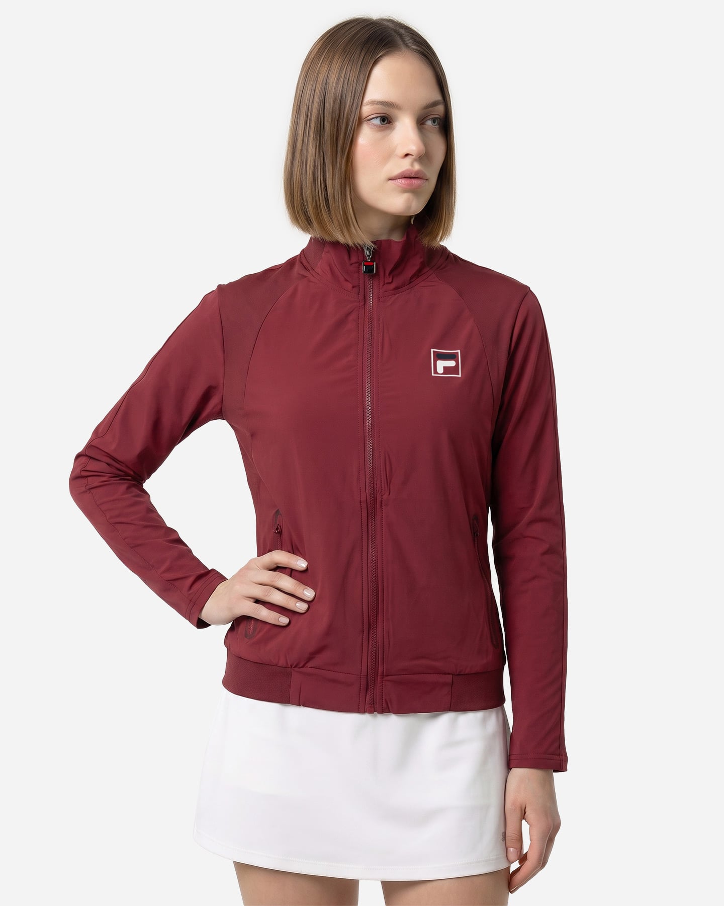 Giacca tennis FILA COURT LEGACY W - Rosso - 2 | Cisalfa Sport
