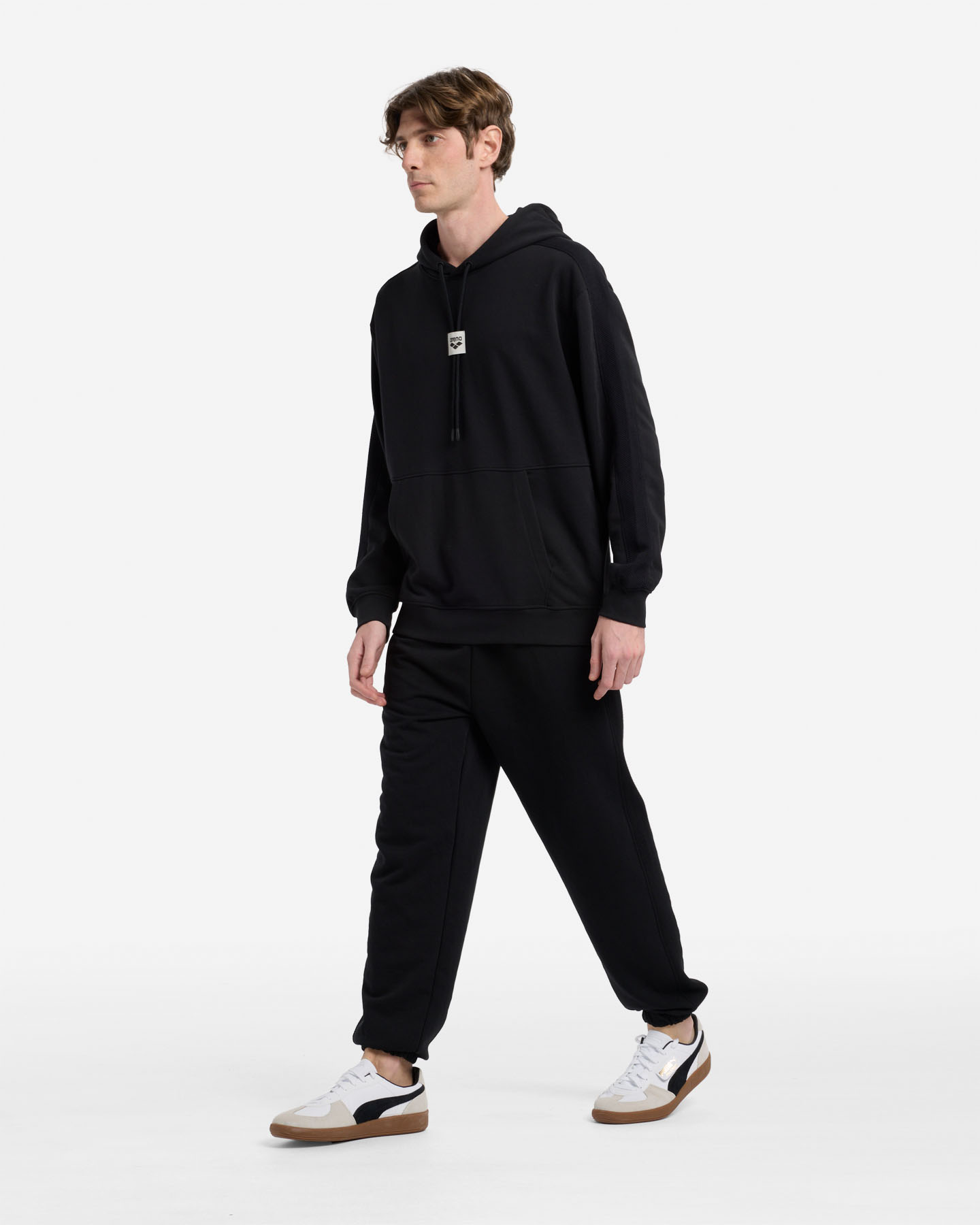 Felpa ARENA ATHLETIC ESSENTIAL M - Nero - 4 | Cisalfa Sport