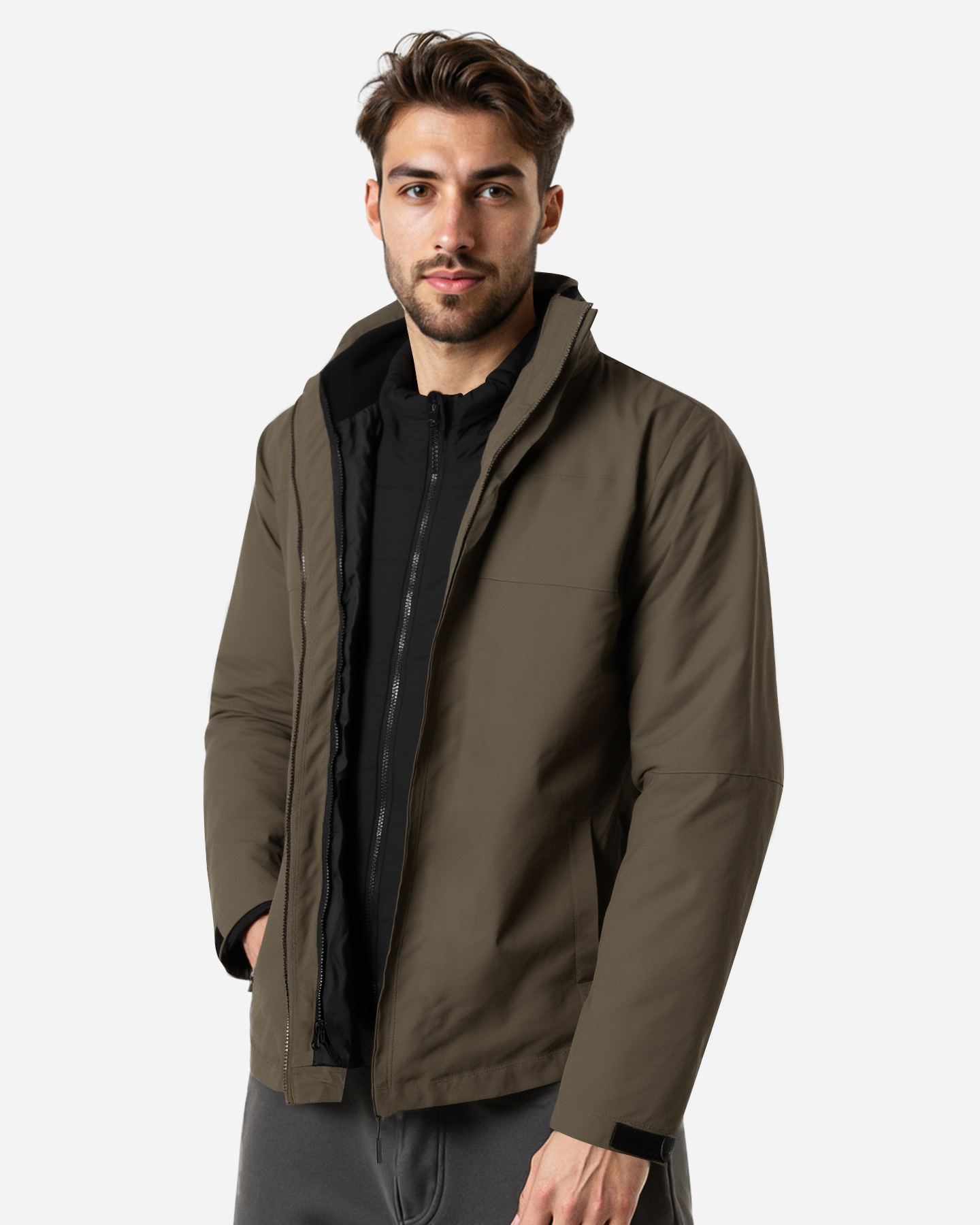 Giacca outdoor 8848 MOUNTAIN ESSENTIAL M - Verde - 3 | Cisalfa Sport