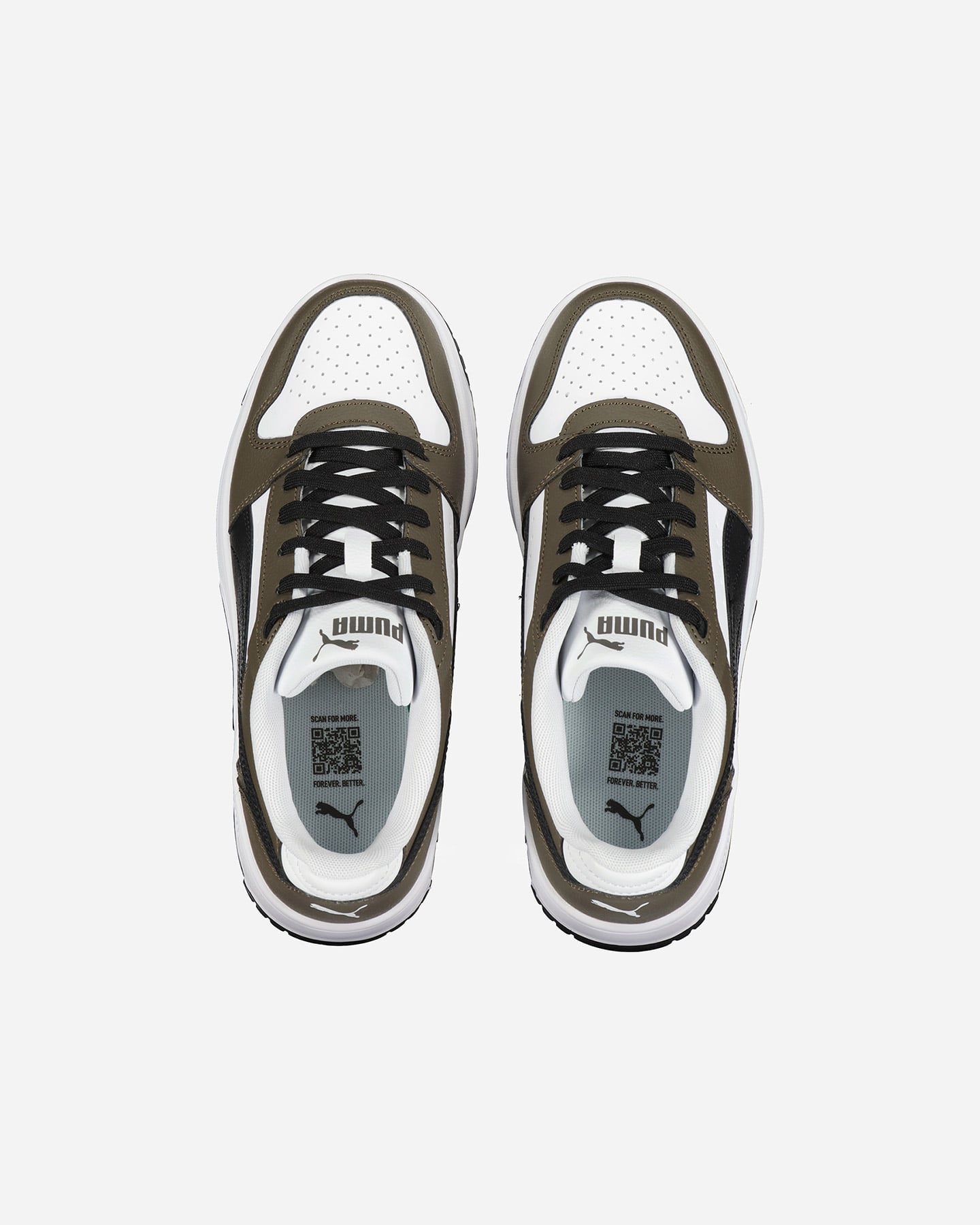 Scarpe sneakers PUMA REBOUND SLAM LOW GS JR - Marrone - 4 | Cisalfa Sport