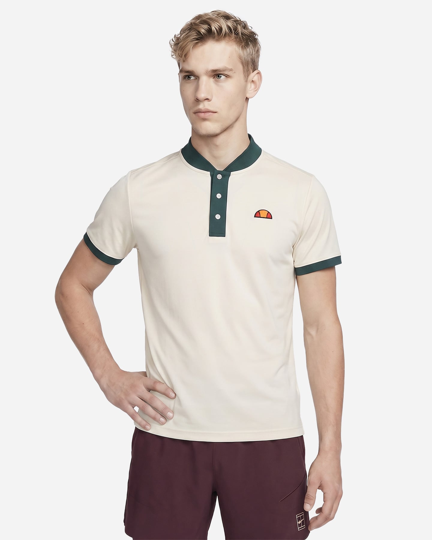 Polo tennis ELLESSE GIOCO M - Bianco - 2 | Cisalfa Sport