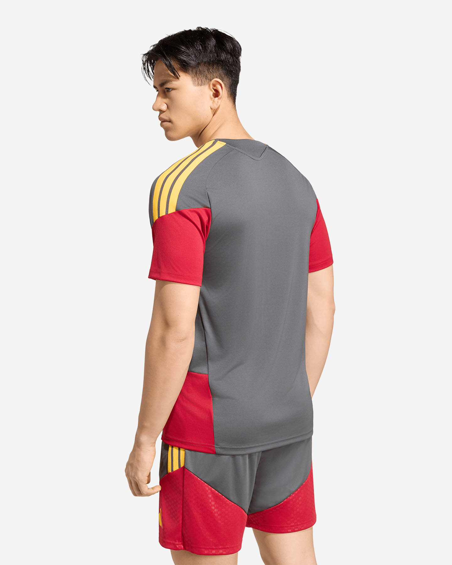 Abbigliamento calcio ufficiale ADIDAS AS ROMA TIRO26 COMPETITION TRAINING 26-27 M - Verde - 3 | Cisalfa Sport
