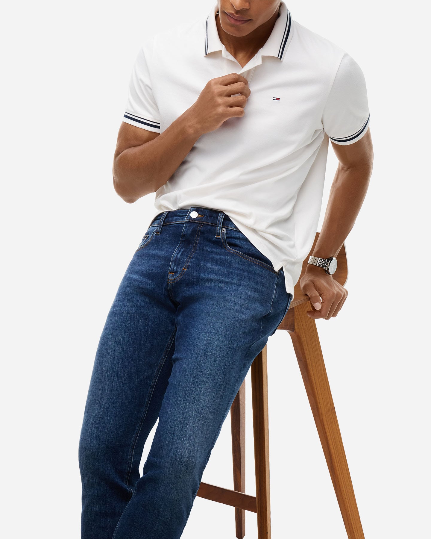 Jeans TOMMY HILFIGER SCANTON SLIM M - Denim - 4 | Cisalfa Sport