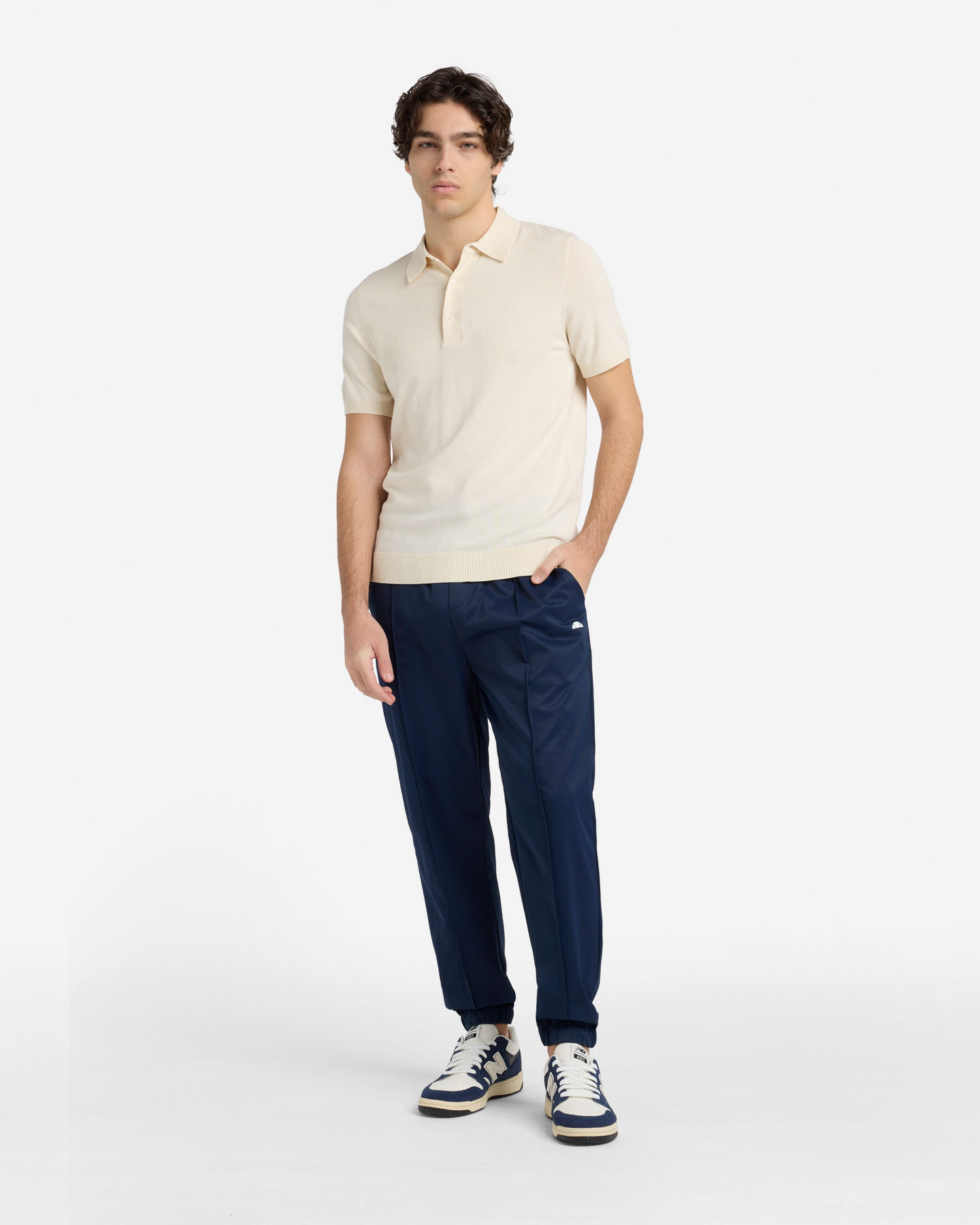 Polo ELLESSE BASIC M - Beige - 4 | Cisalfa Sport