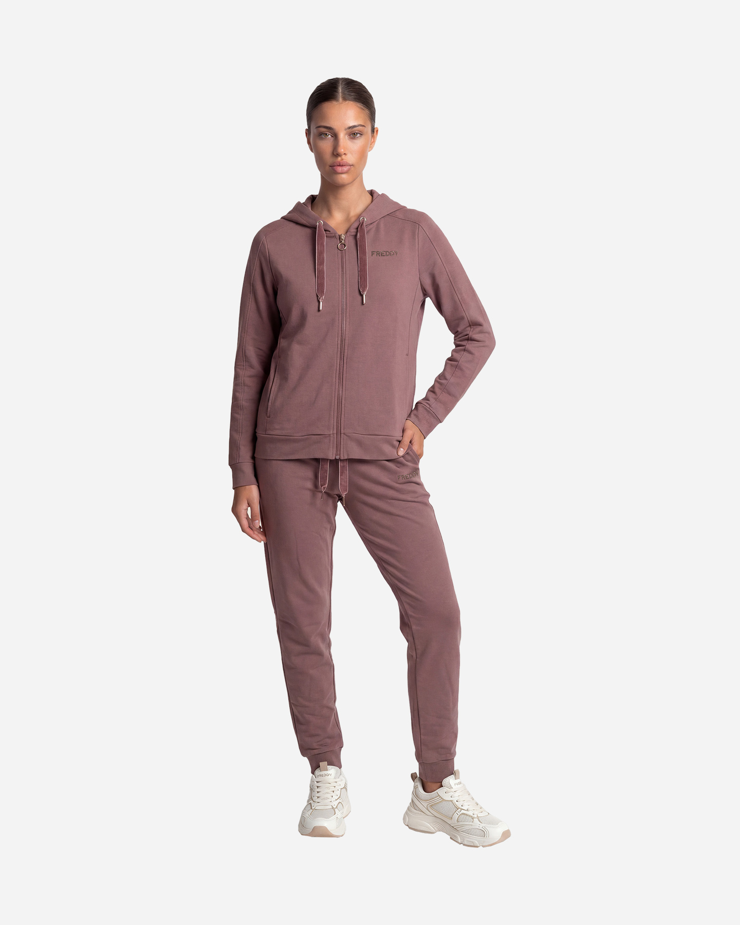 Felpa FREDDY COLLEGE LUX W - Rosa - 4 | Cisalfa Sport