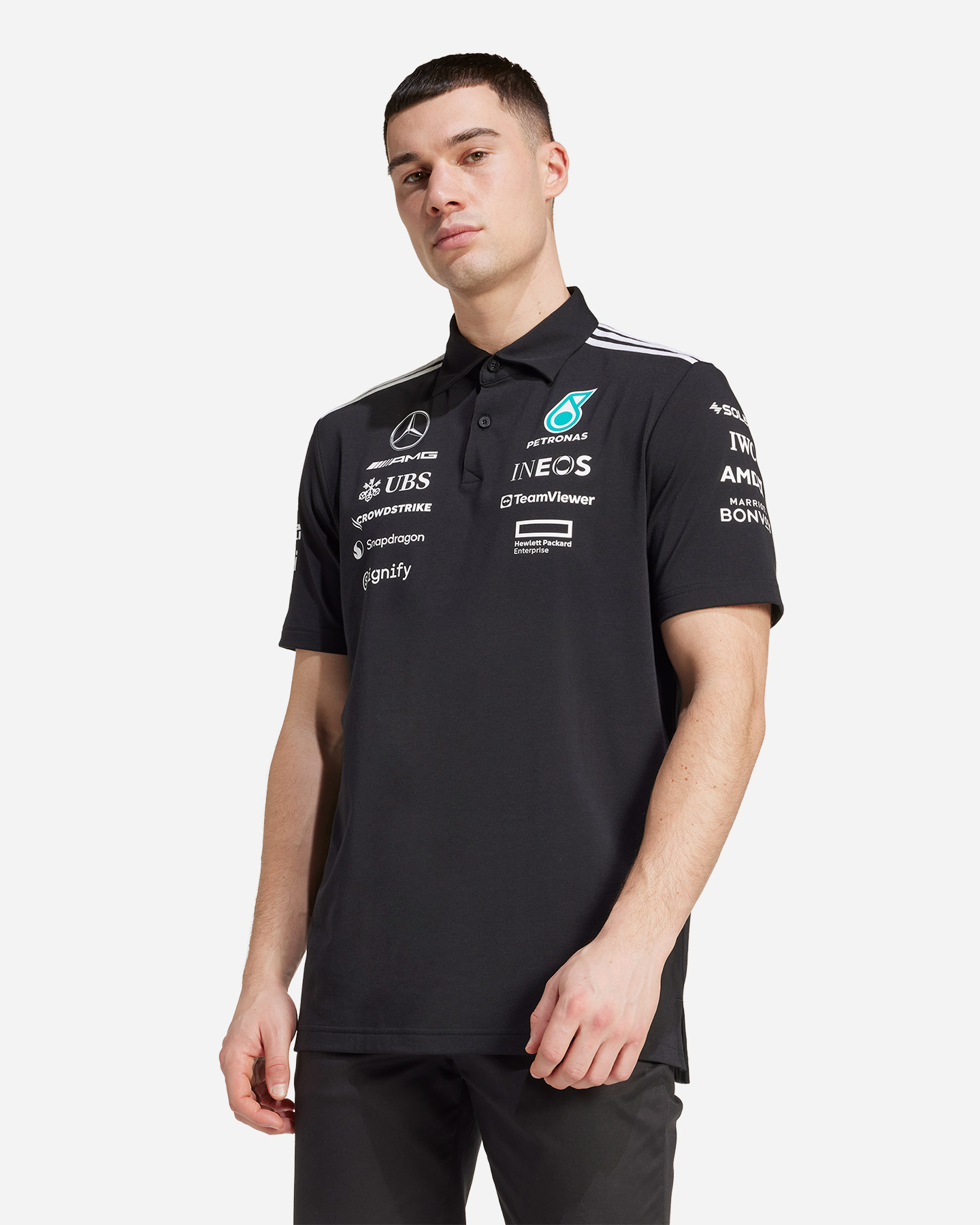 Polo ADIDAS MERCEDES TM M - Nero - 1 | Cisalfa Sport