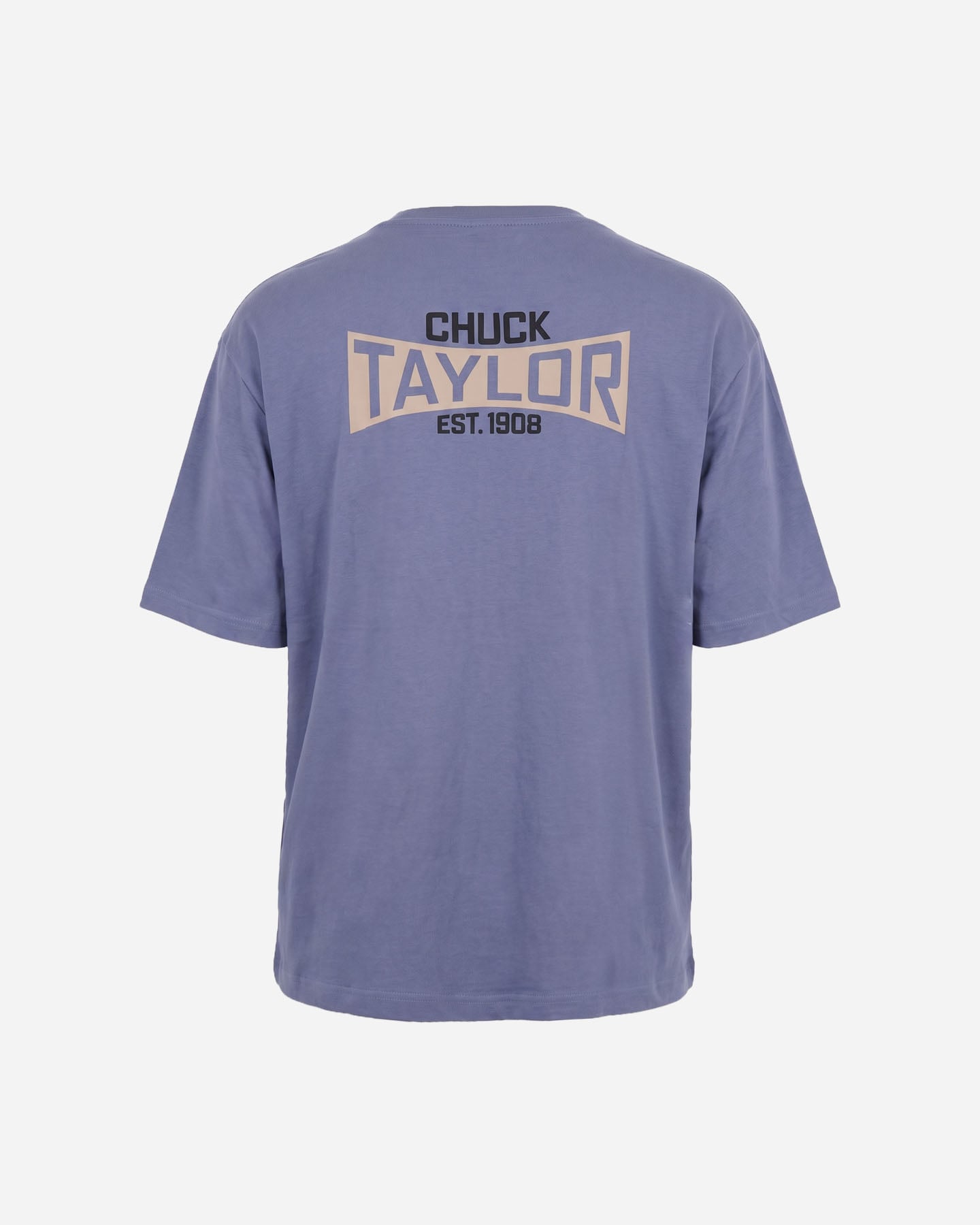 T-shirt CONVERSE CHUCK TAYLOR BACK M - Blu - 1 | Cisalfa Sport