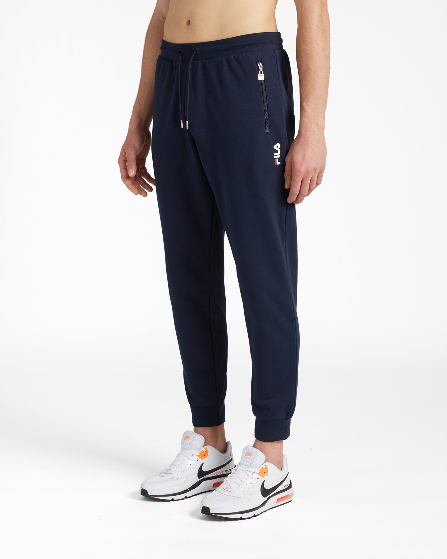 Pantalone FILA CUFFS ZIP POKET LATERAL M - Blu - 2 | Cisalfa Sport
