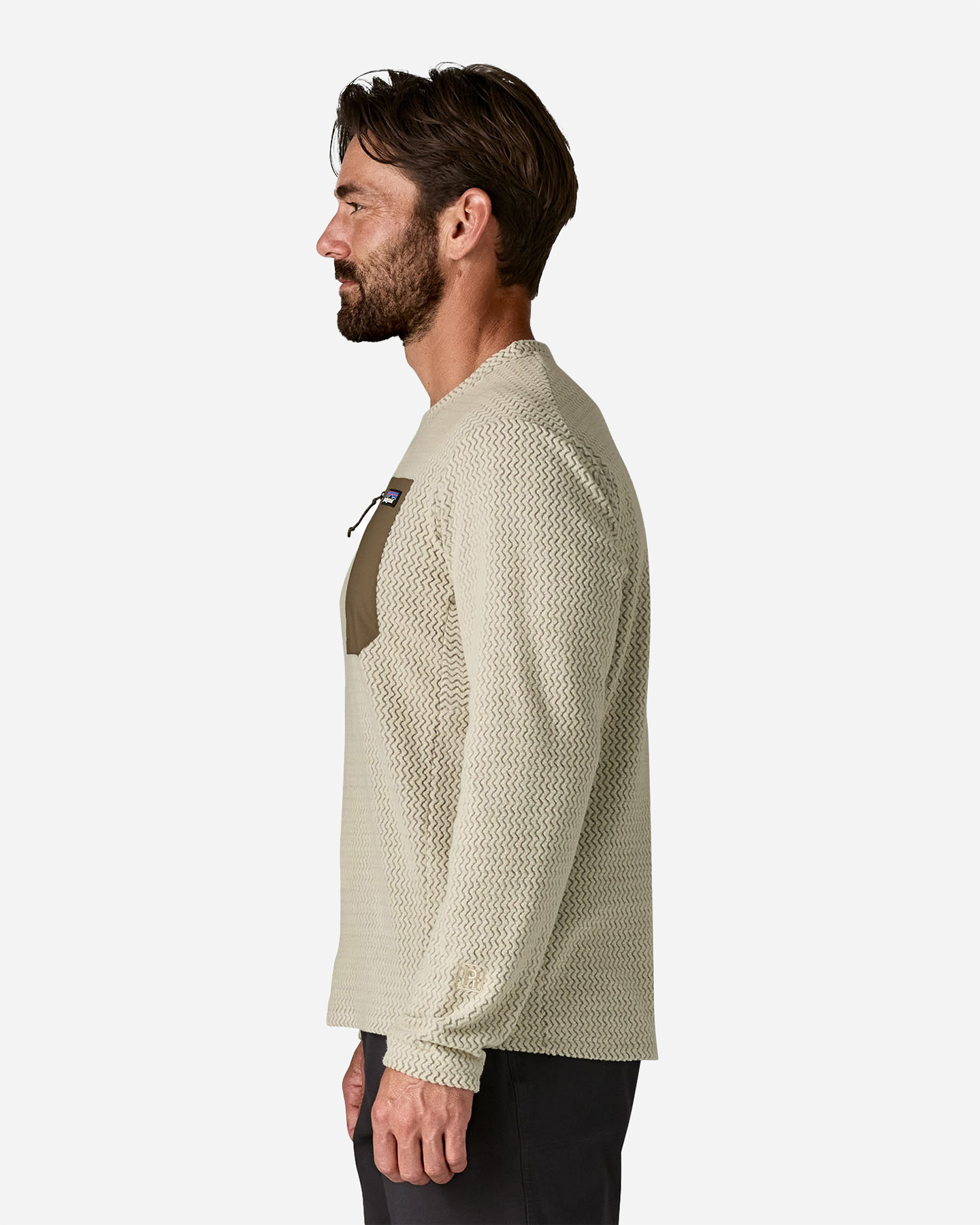 Pile PATAGONIA R1 AIR M - Beige - 2 | Cisalfa Sport