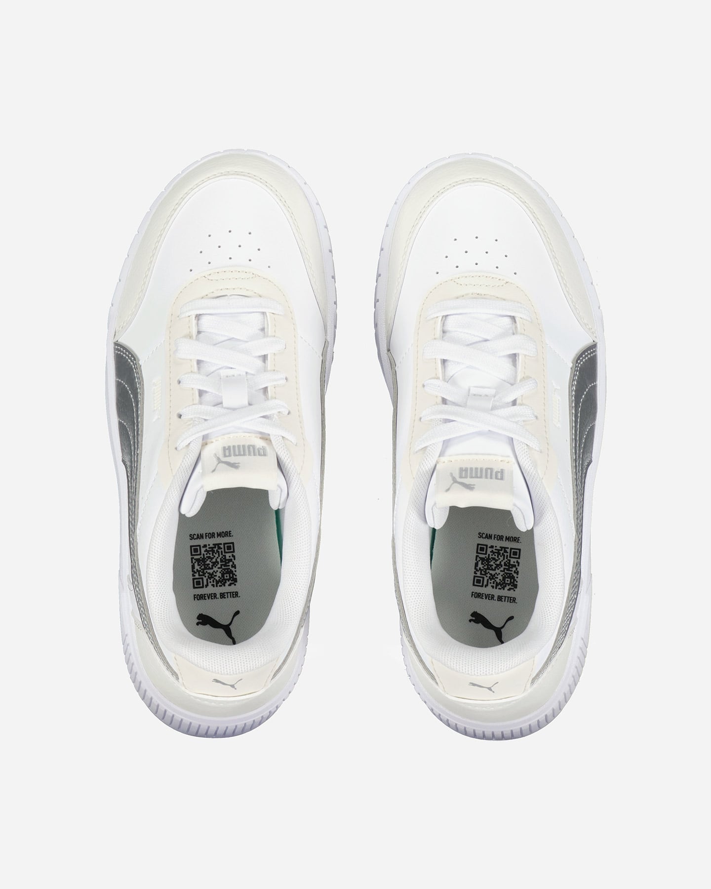 Scarpe sneakers PUMA CARINA MIA PS JR - Grigio - 4 | Cisalfa Sport