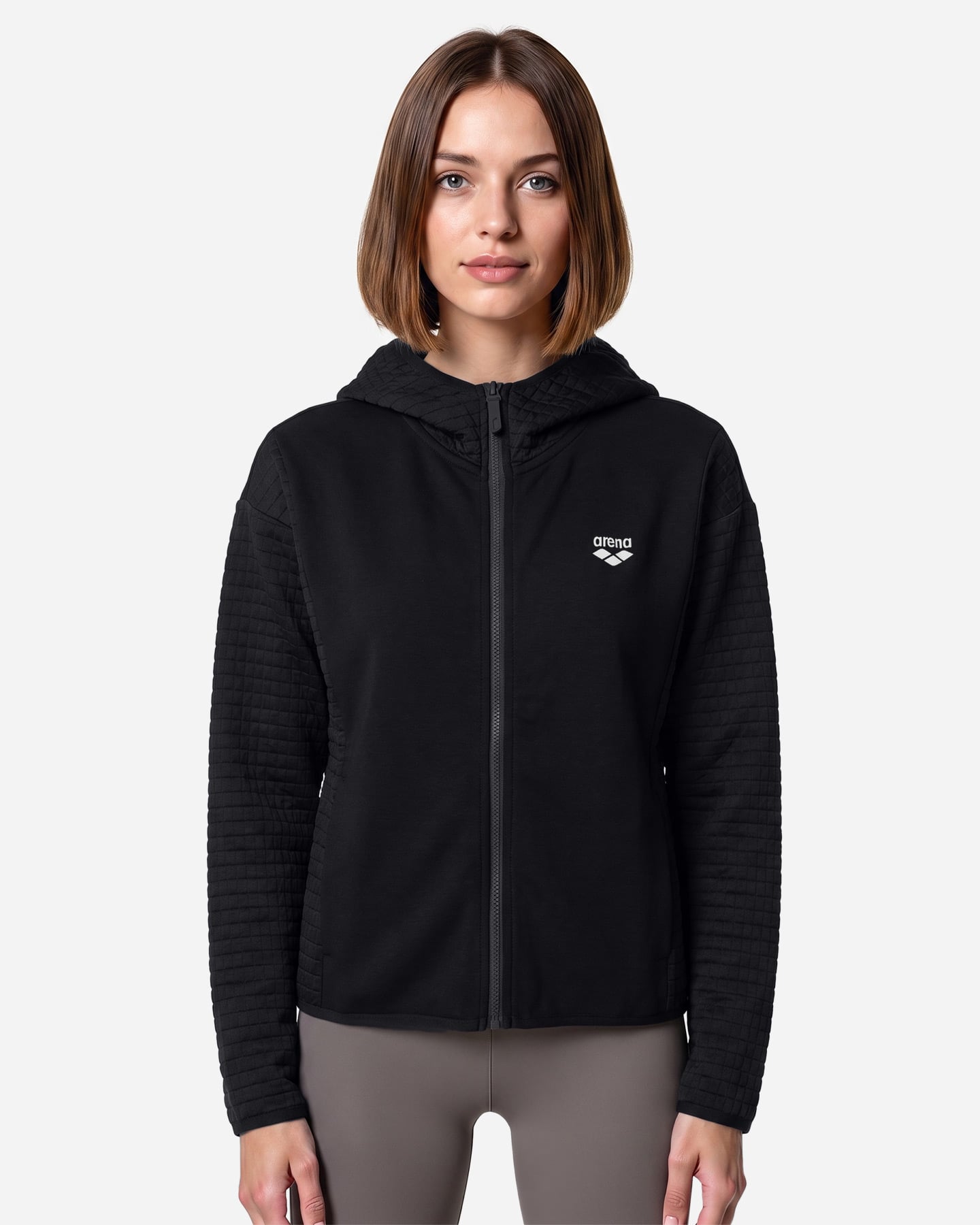 Felpa ARENA ATHLETIC PROGRESS W - Grigio - 2 | Cisalfa Sport