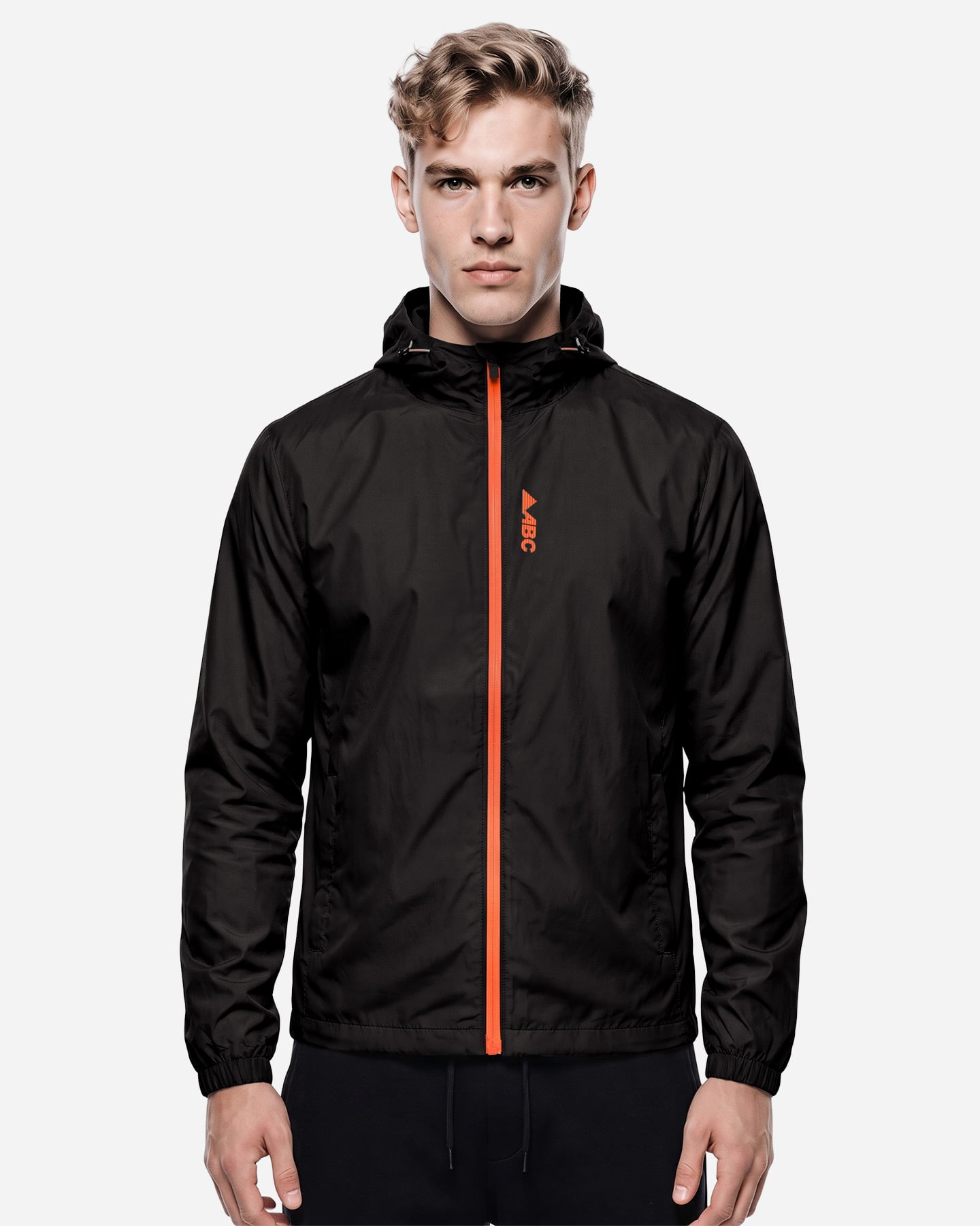 Giacca running ABC TECH M - Nero - 2 | Cisalfa Sport