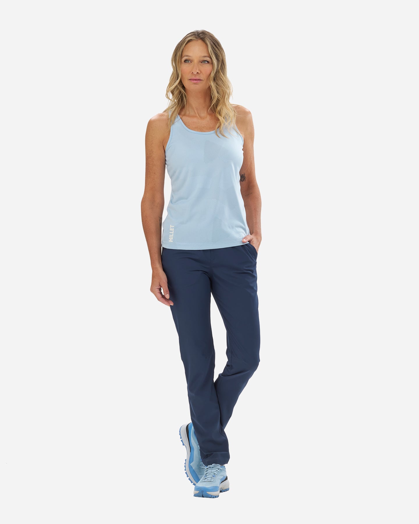 T-shirt MILLET HIKING W - Azzurro - 4 | Cisalfa Sport