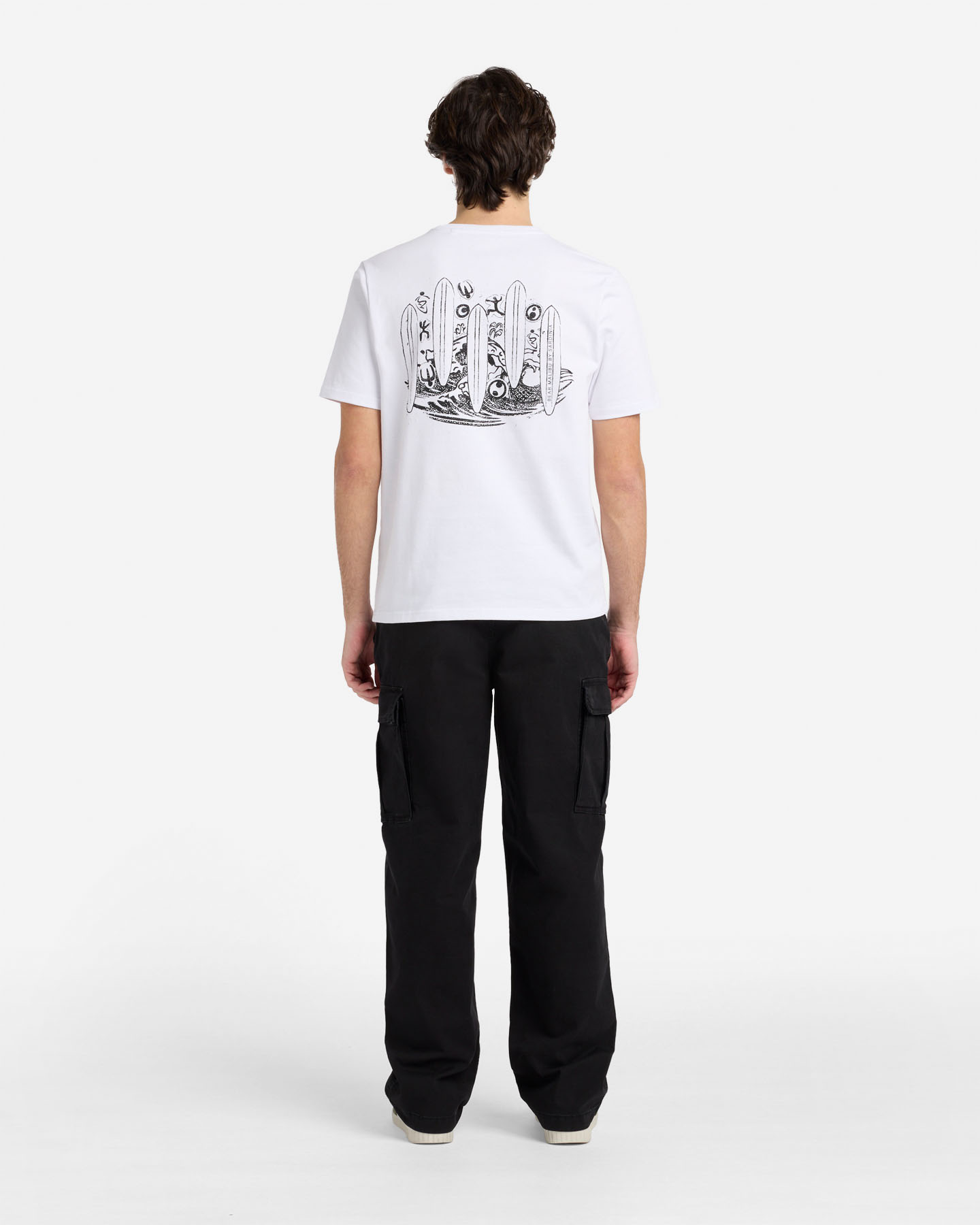 T-shirt BEAR WAVES AFTER WAVES M - Bianco - 3 | Cisalfa Sport