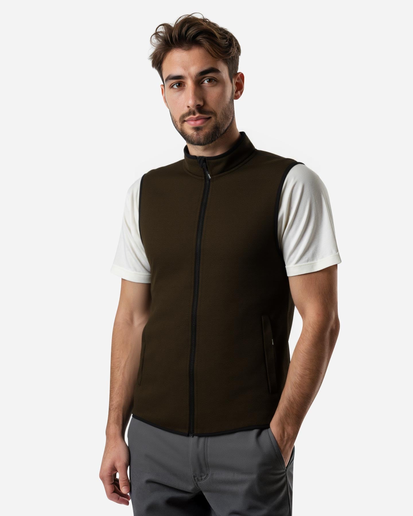Gilet 8848 MOUNTAIN ESSENTIAL M - Verde - 3 | Cisalfa Sport