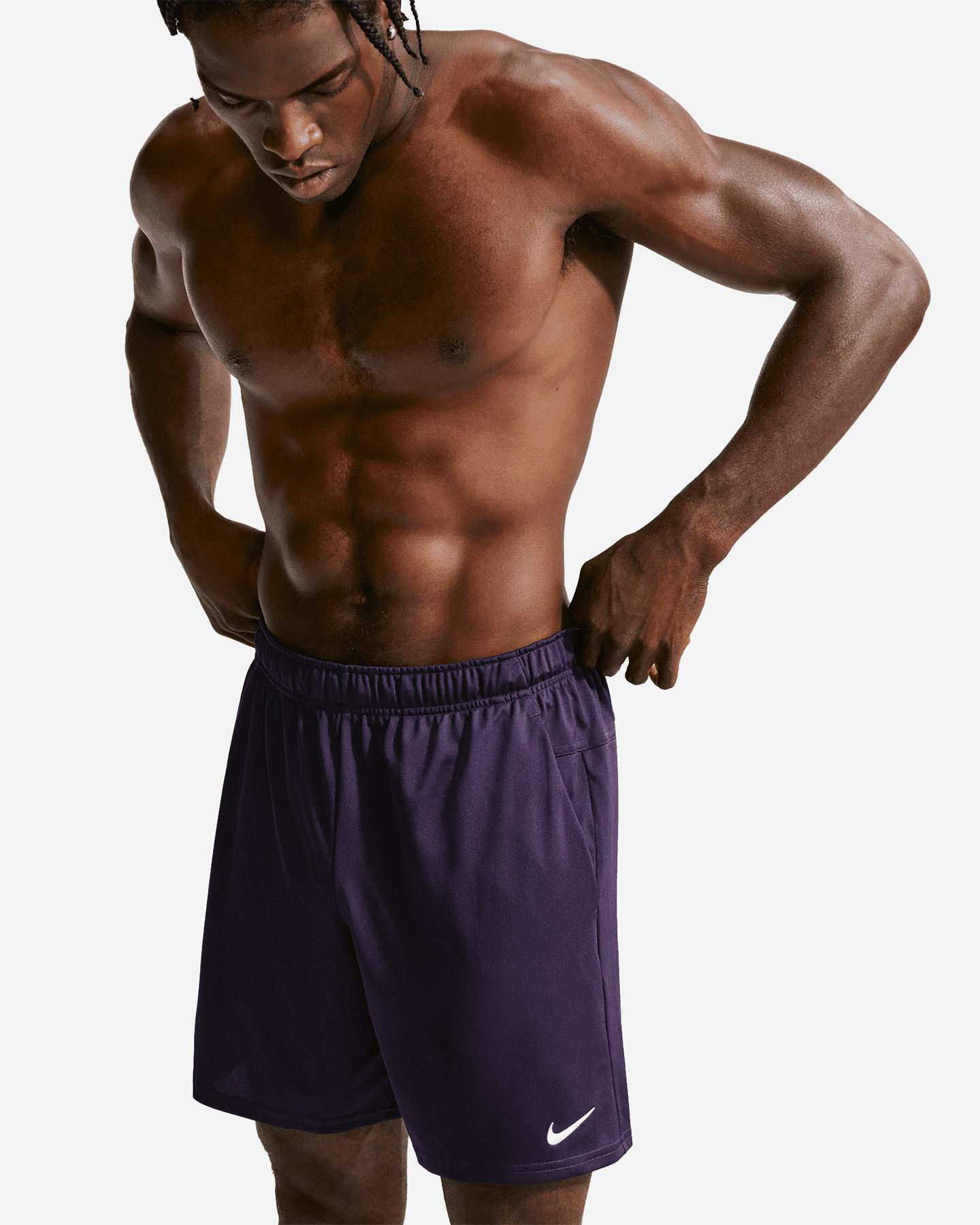 Short training NIKE DRI FIT FLEX 7IN M - Viola - 3 | Cisalfa Sport