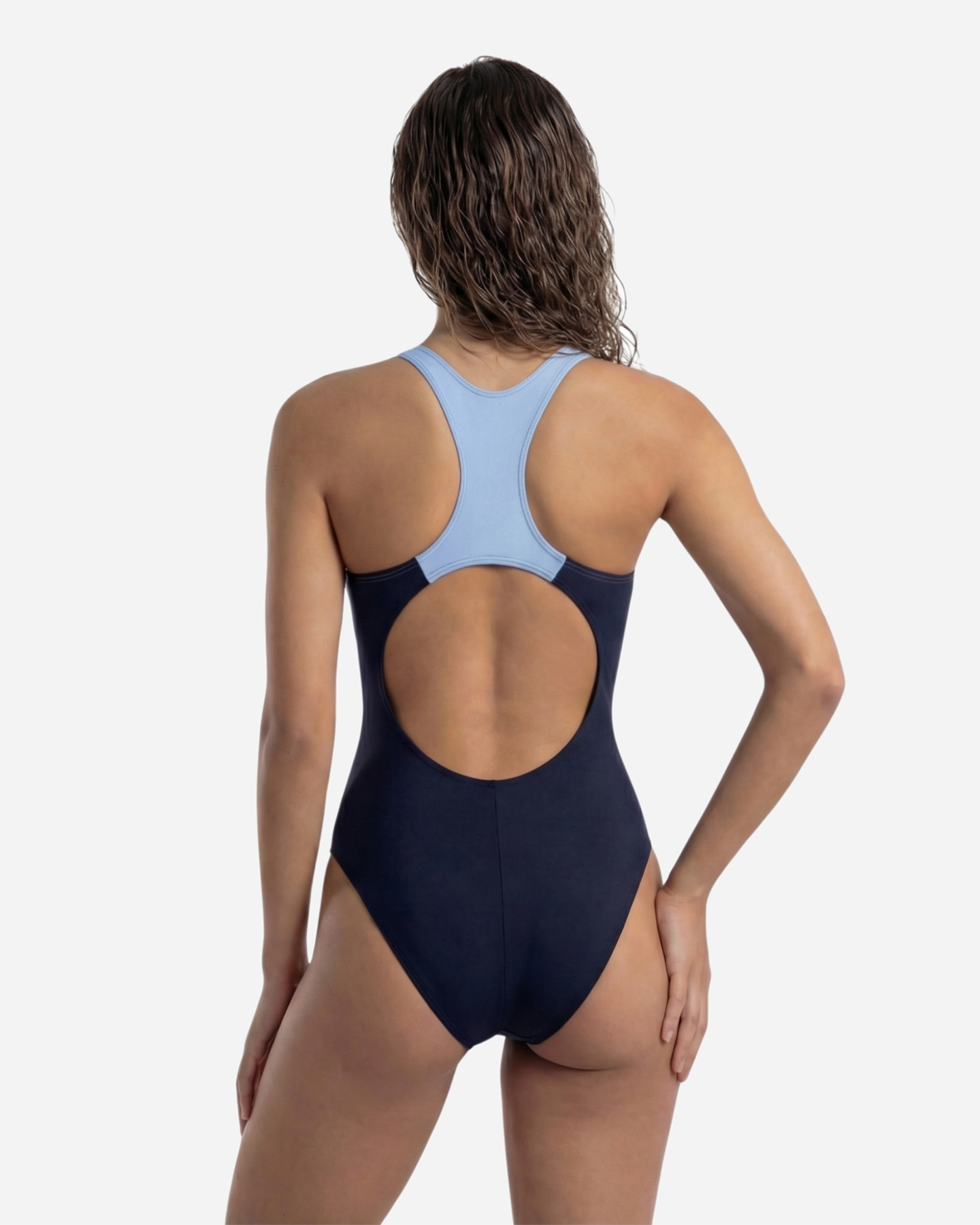 Costume piscina AQUARAPID ANTARES W - Blu - 2 | Cisalfa Sport