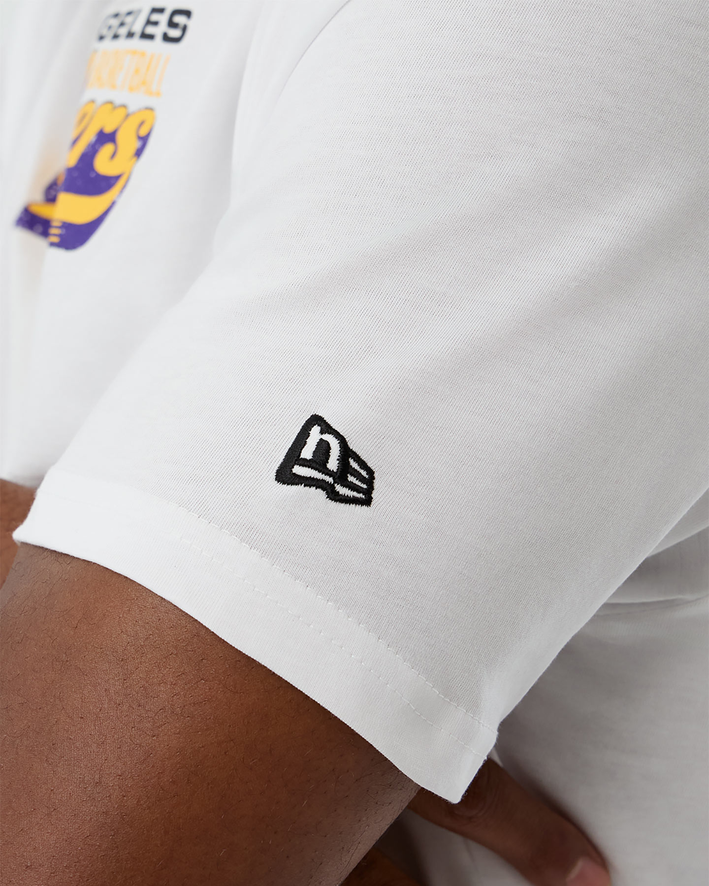 Maglia basket NEW ERA LOS ANGELES LAKERS M - Bianco - 5 | Cisalfa Sport