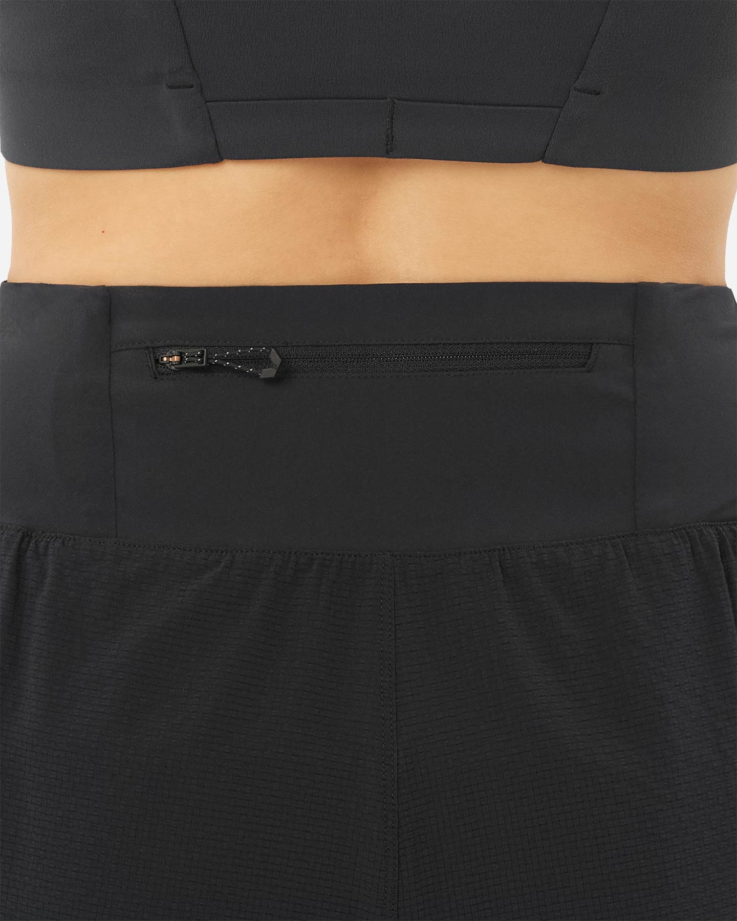 Short running SALOMON SENSE AERO W - Nero - 4 | Cisalfa Sport