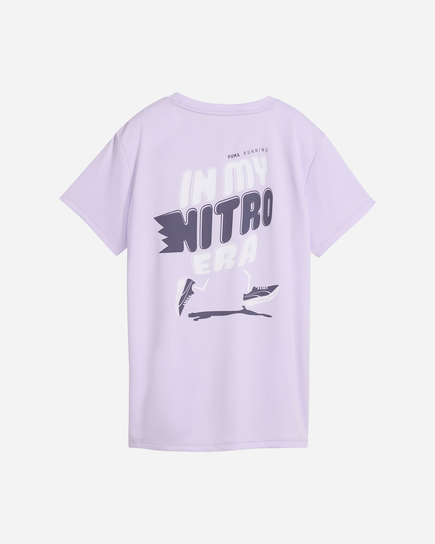 T-shirt running PUMA RUN NITRO GRAPHIC W - Viola - 1 | Cisalfa Sport